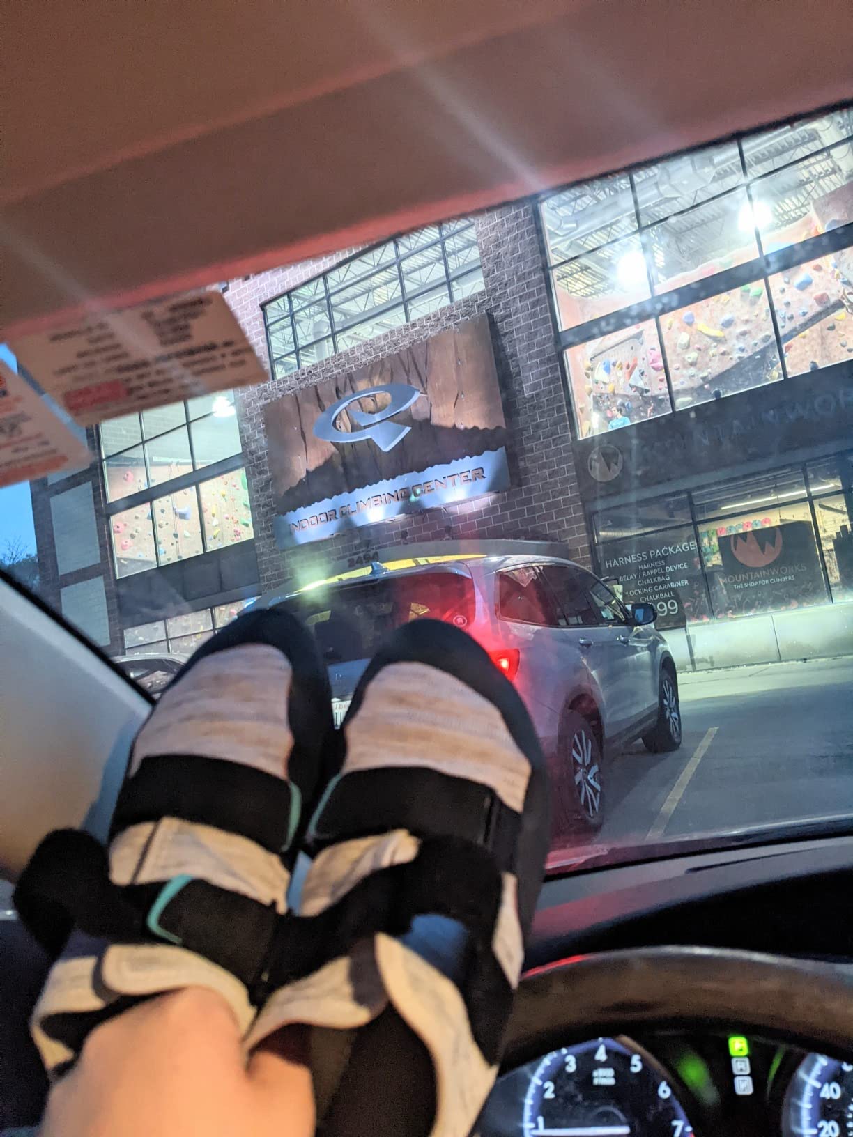 BLACK DIAMOND Women's Momentum Rock Climbing Shoes | Engineered Knit Upper | 4.3mm Rubber Outsole | Breathable All-Day Comfort - Customer Photo 1