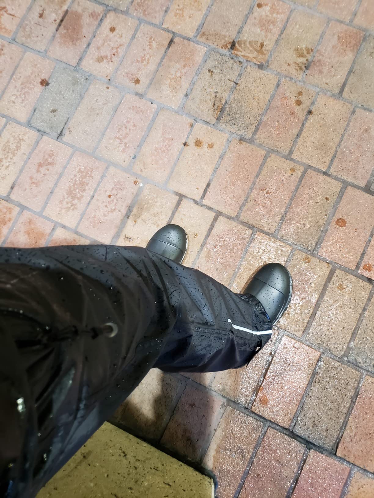 33,000ft Men's Rain Pants, Waterproof Rain Over Pants, Windproof Outdoor Pants for Hiking, Fishing - Customer Photo 4