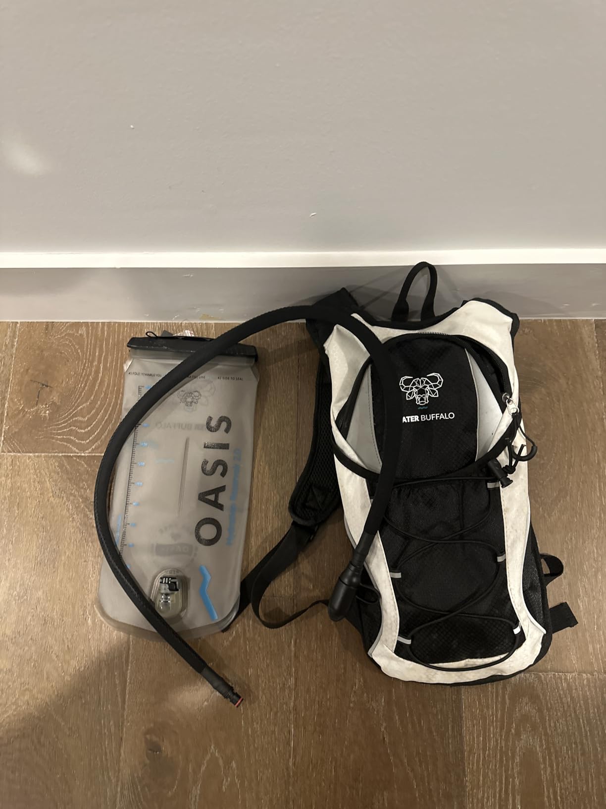 Water Buffalo Oasis Hydration Bladder – 2L and 3L Water Bladder for Hiking Backpack, Leakproof Design with Insulated Hose and High-Flow Bite Valve - Customer Photo 1