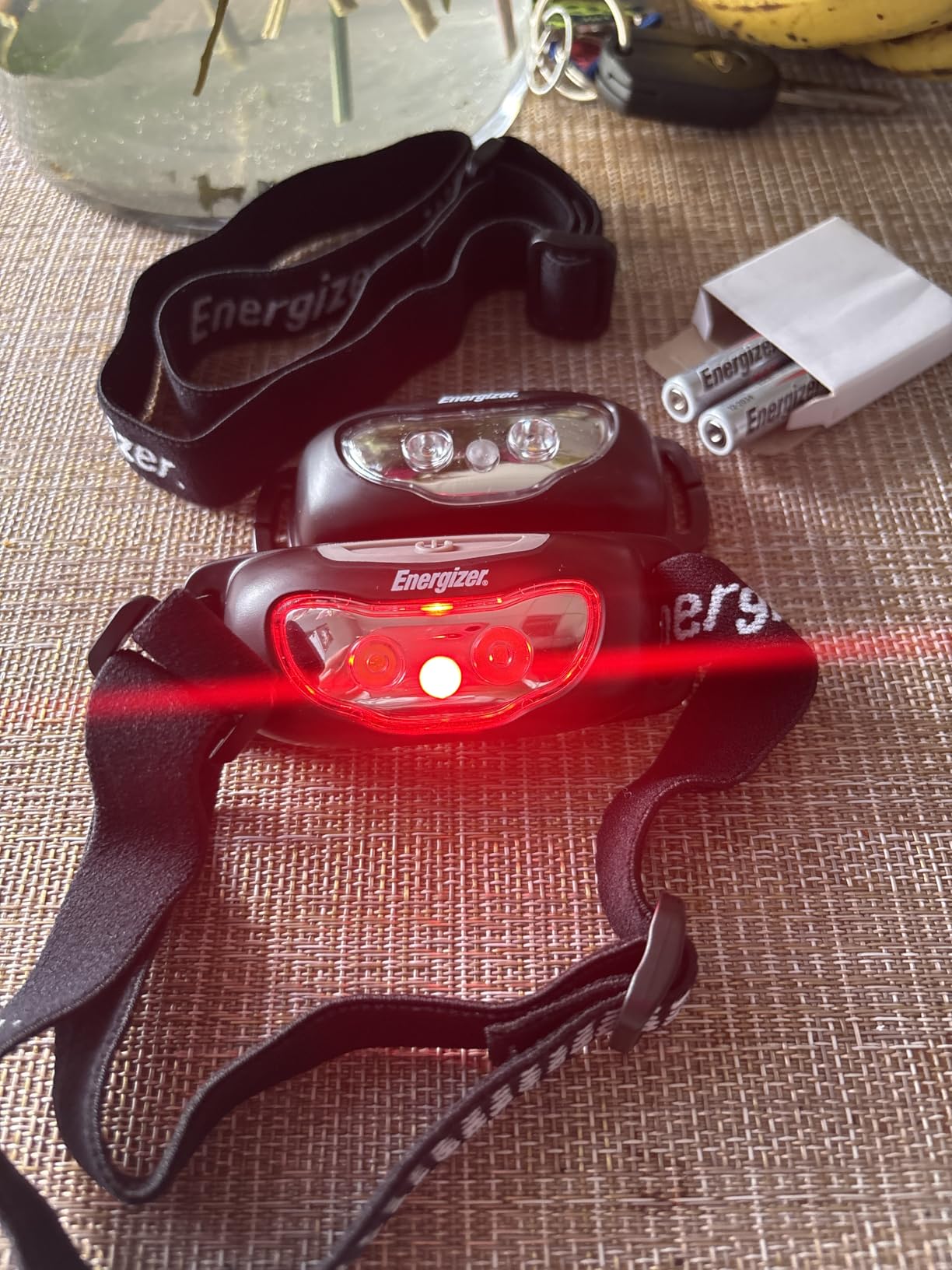 Energizer Universal+ LED Headlamp (2-Pack), Bright Head Lamp for Outdoors, Camping and Emergency Light, IPX4 Water Resistant (Batteries Included) - Customer Photo 3