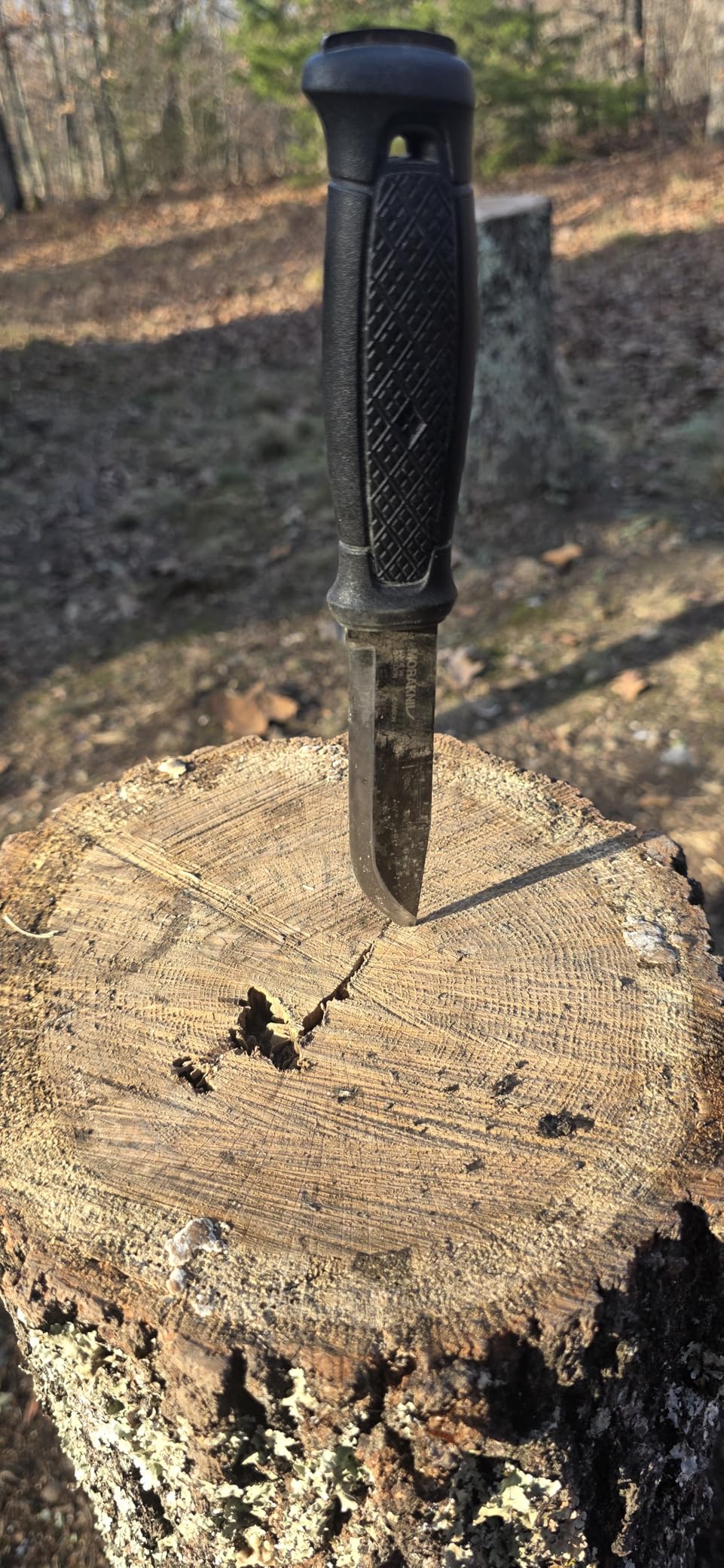 Morakniv Garberg Full Tang Fixed Blade Knife with Carbon Steel Blade - Customer Photo 1