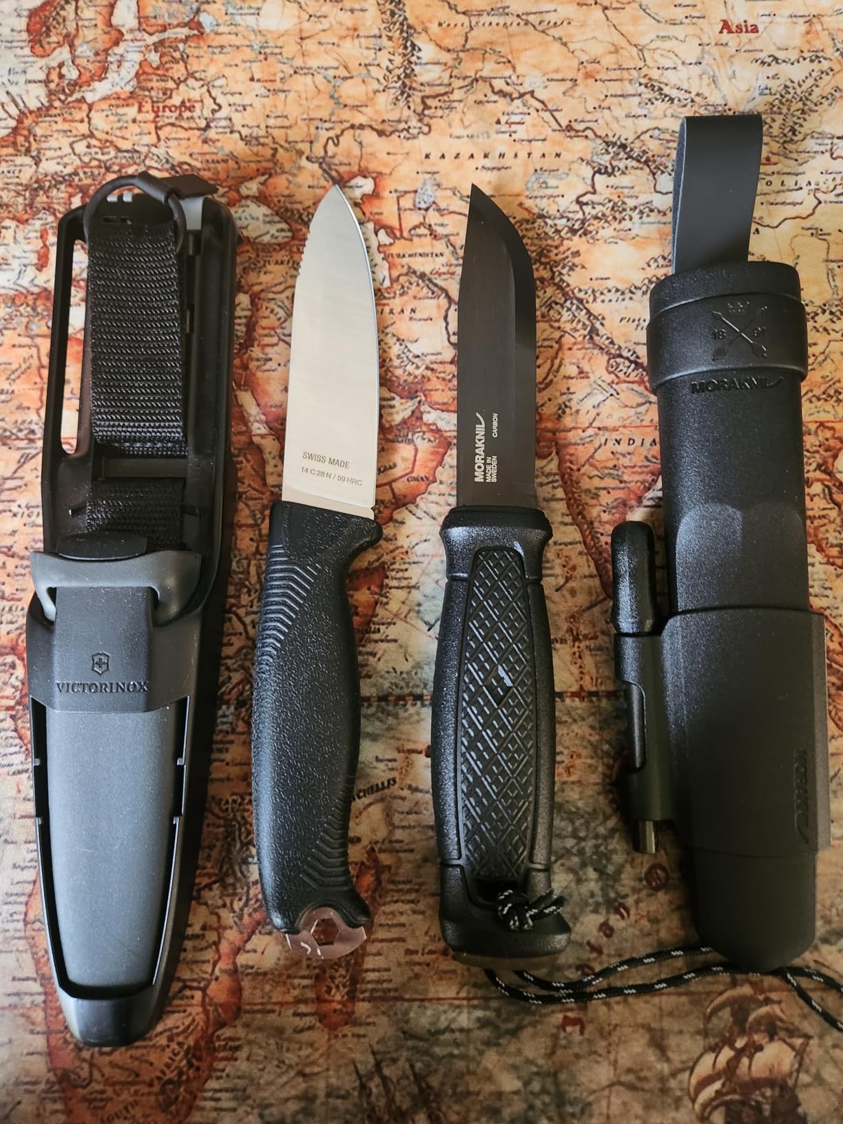 Morakniv Garberg Full Tang Fixed Blade Knife with Carbon Steel Blade - Customer Photo 2