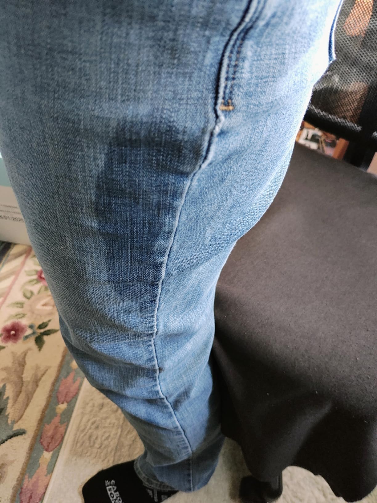 33,000ft Women's Rain Pants, Lightweight Waterproof Rain Over Pants, Windproof Hiking Pants for Outdoor, Fishing, Rainy Day - Customer Photo 2