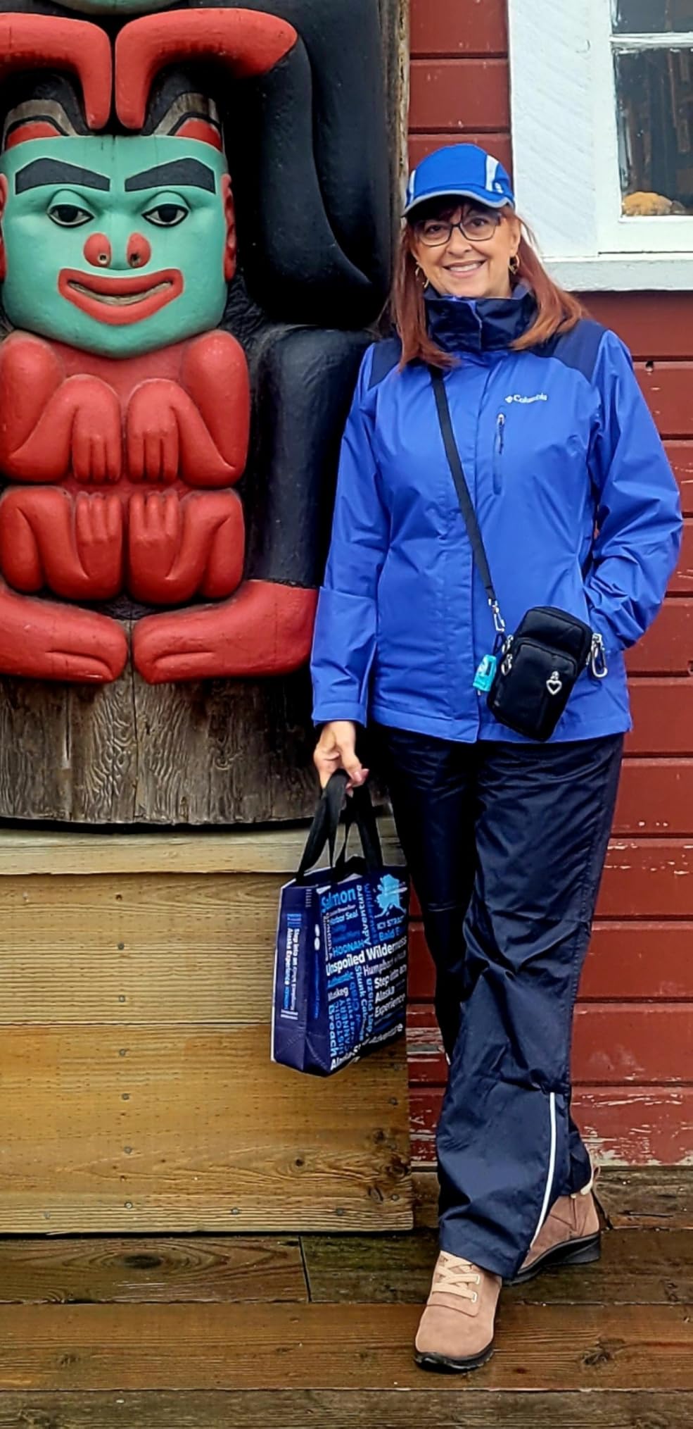 33,000ft Women's Rain Pants, Lightweight Waterproof Rain Over Pants, Windproof Hiking Pants for Outdoor, Fishing, Rainy Day - Customer Photo 5