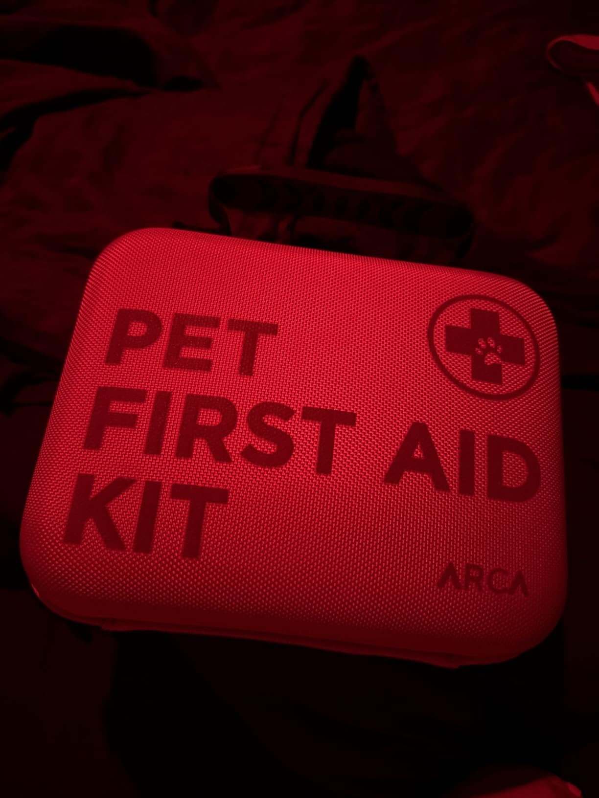 Dog First Aid Kit - Pet Emergency Kit - Water Resistant High Visibility Reflective First Aid Pouch Dog Camping Essentials for Hiking, Backpacking, Sports, Hunting - Customer Photo 1