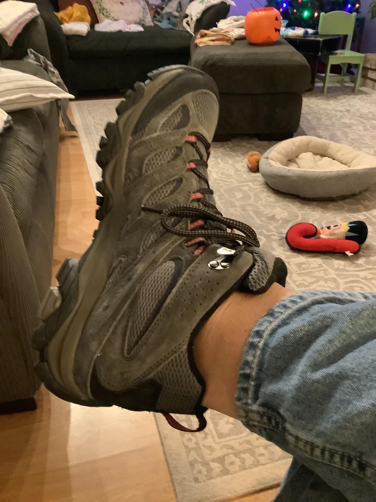 Merrell Men's Moab 3 Mid Waterproof Hiking Boots - Customer Photo 1