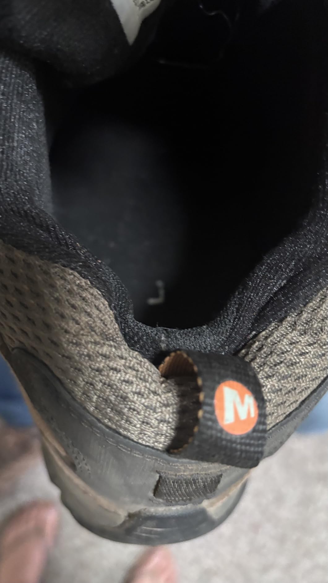 Merrell Men's Moab 3 Mid Waterproof Hiking Boots - Customer Photo 2