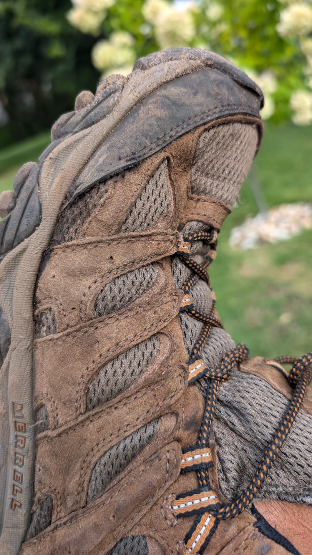 Merrell Men's Moab 3 Mid Waterproof Hiking Boots - Customer Photo 4