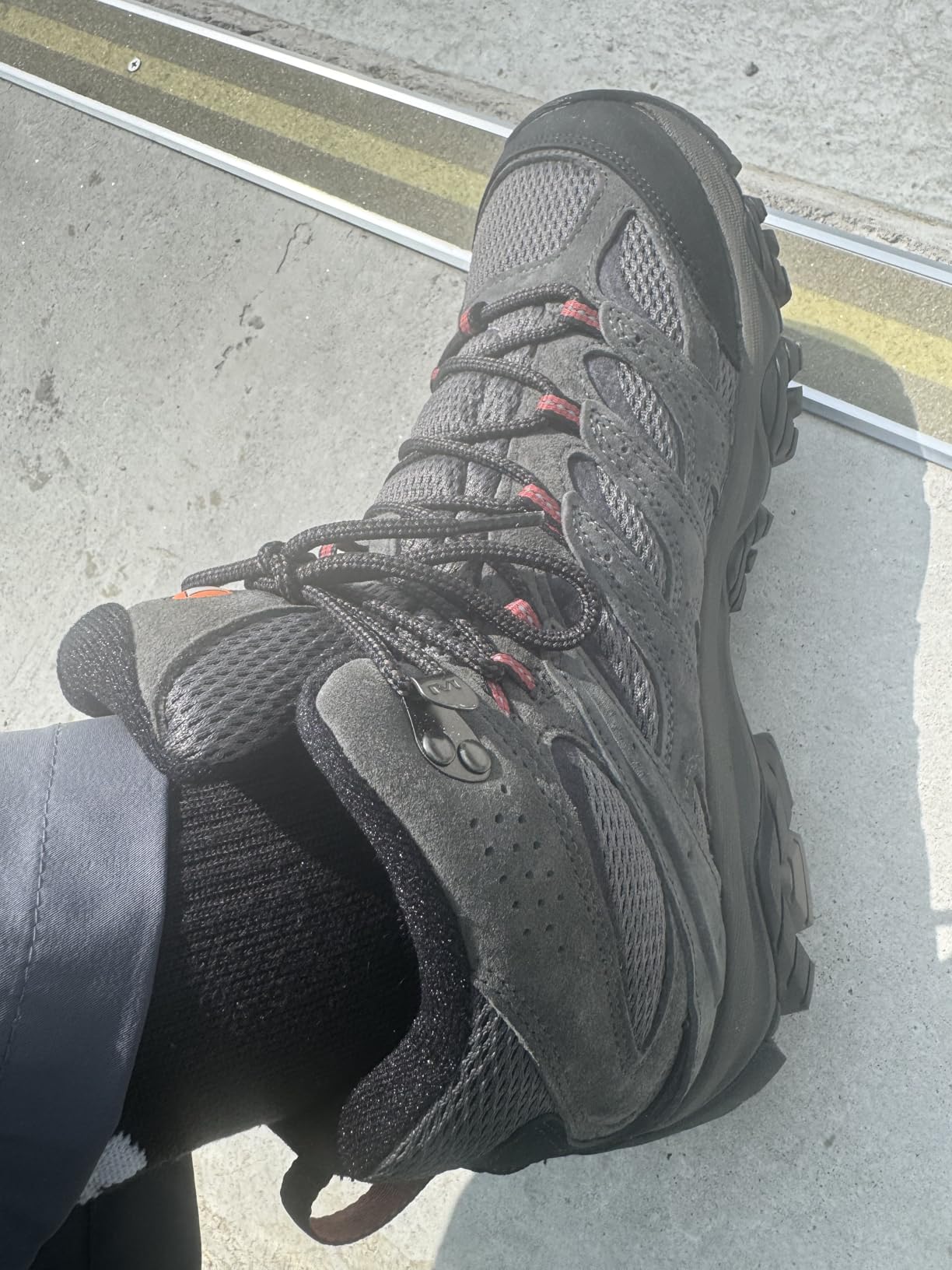 Merrell Men's Moab 3 Mid Waterproof Hiking Boots - Customer Photo 5