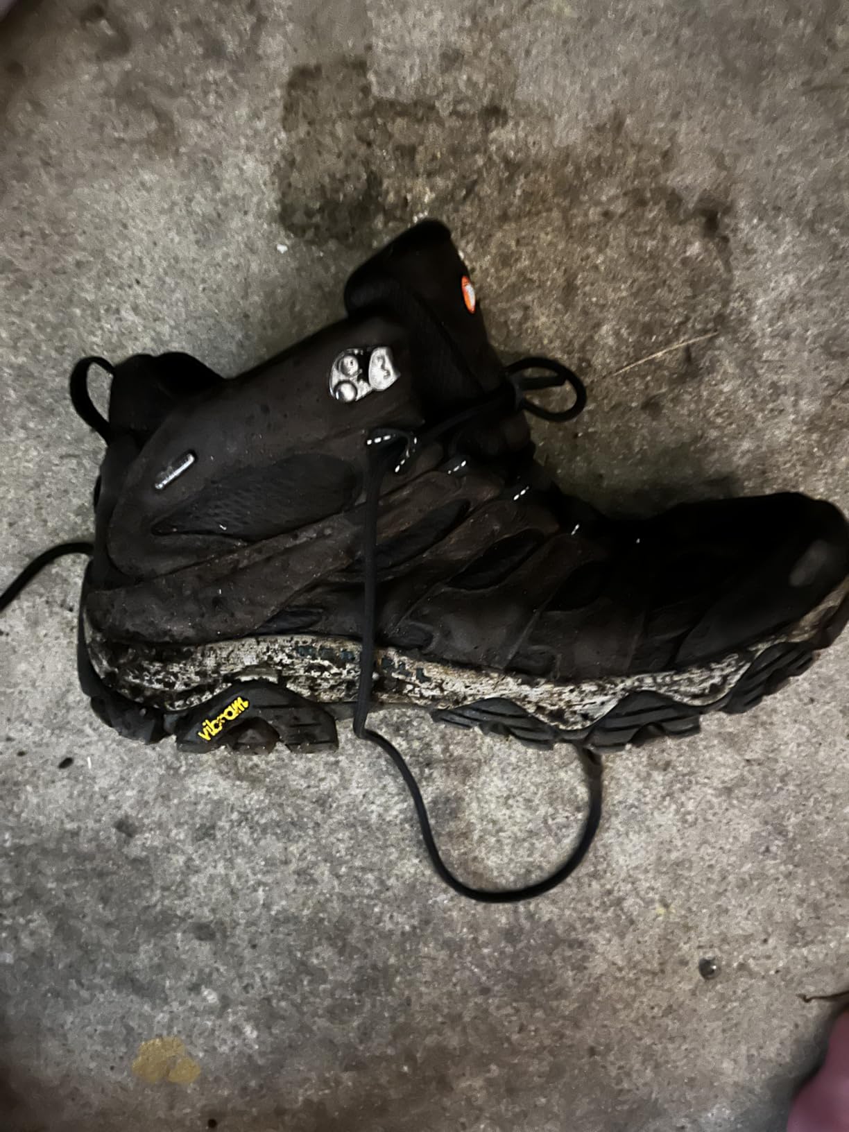 Merrell Men's Moab 3 Mid Waterproof Hiking Boots - Customer Photo 2