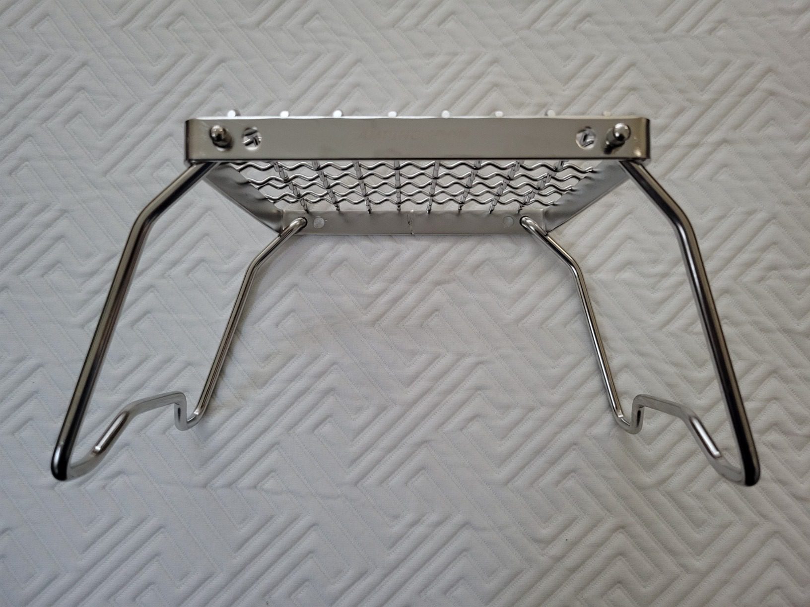 CAMPINGMOON Portable Folding Camping Campfire Grill over Fire Split Stoves 304 Stainless Steel (Grid wire (MS-1011)) - Customer Photo 1