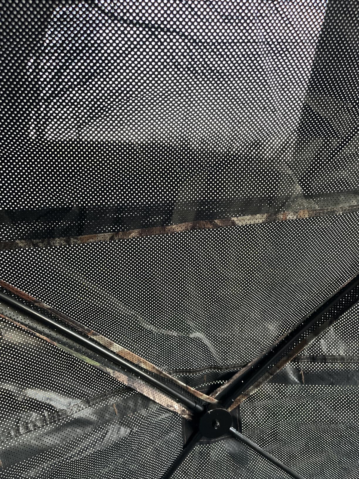 TIDEWE Hunting Blind 270°See Through with Carrying Bag, Pop Up Ground Blinds, Portable Resilient Hunting Tent (Forest Fade Camo) - Customer Photo 3