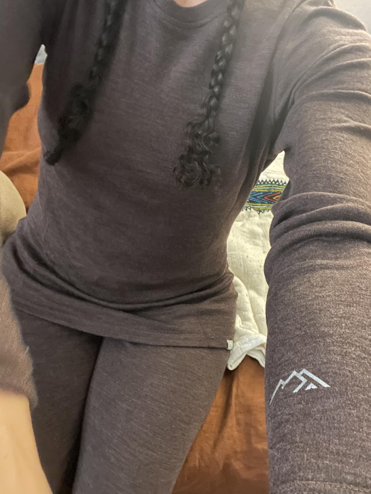 Merino.tech Merino Wool Base Layer Women Set - Heavyweight, Lite, Midweight Merino Thermal Underwear for Women Top, Bottom - Customer Photo 2