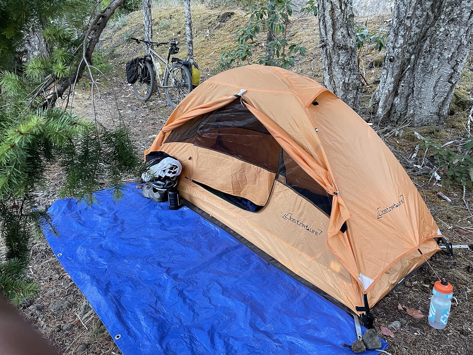 Clostnature Lightweight Tent for Backpacking - 1/2/3/4 Person Ultralight Backpacking Tent, Waterproof Easy Setup Camping Tent, Hiking Tent for Outdoor, Hiking and Mountaineering - Customer Photo 2