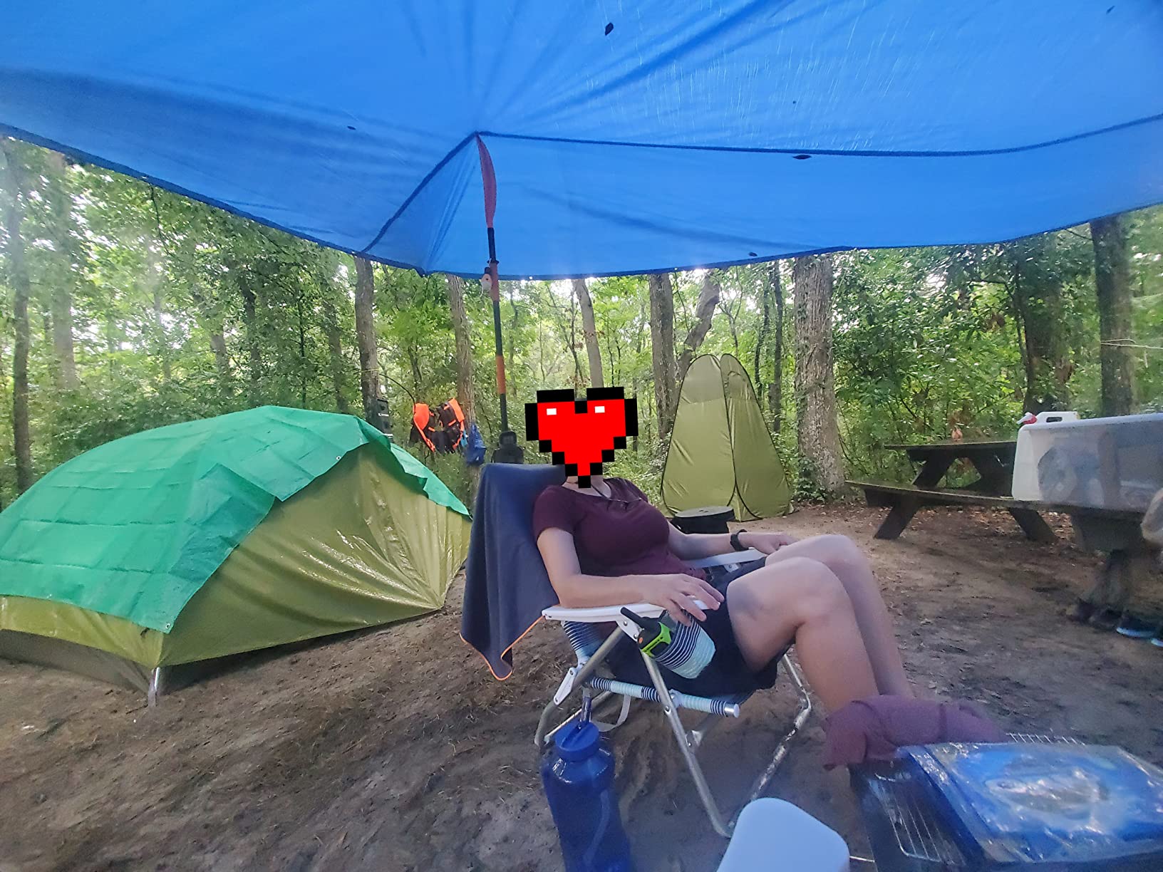 Everbeam Adjustable Tarp Poles - Extend to 92