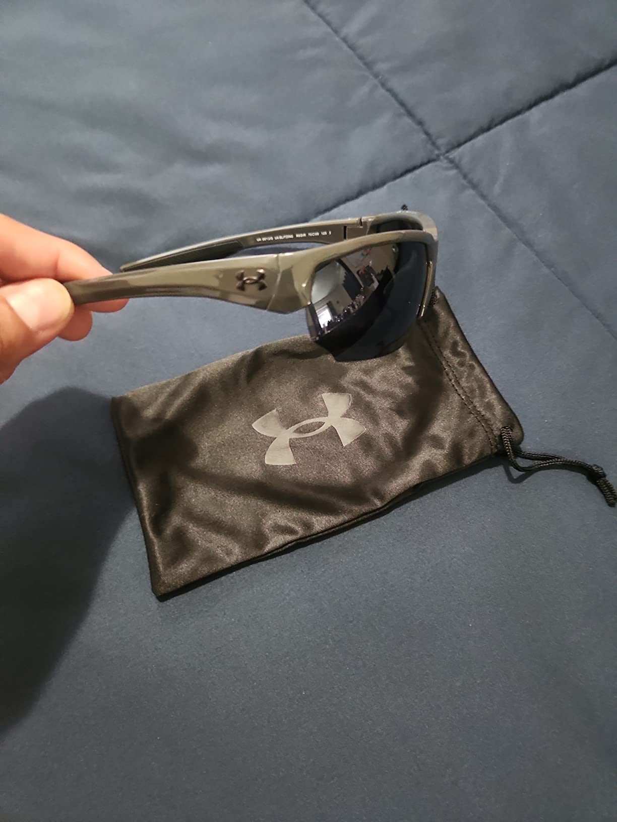 Under Armour mens Ua 0012/S Wrap Sunglasses - Customer Photo 2