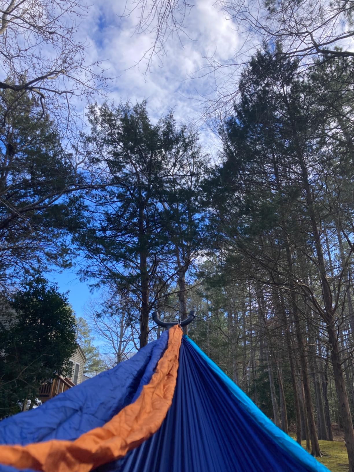 ENO, Eagles Nest Outfitters DoubleNest Lightweight Camping Hammock, 1 to 2 Person, Special Edition Colors, ATC - Customer Photo 3