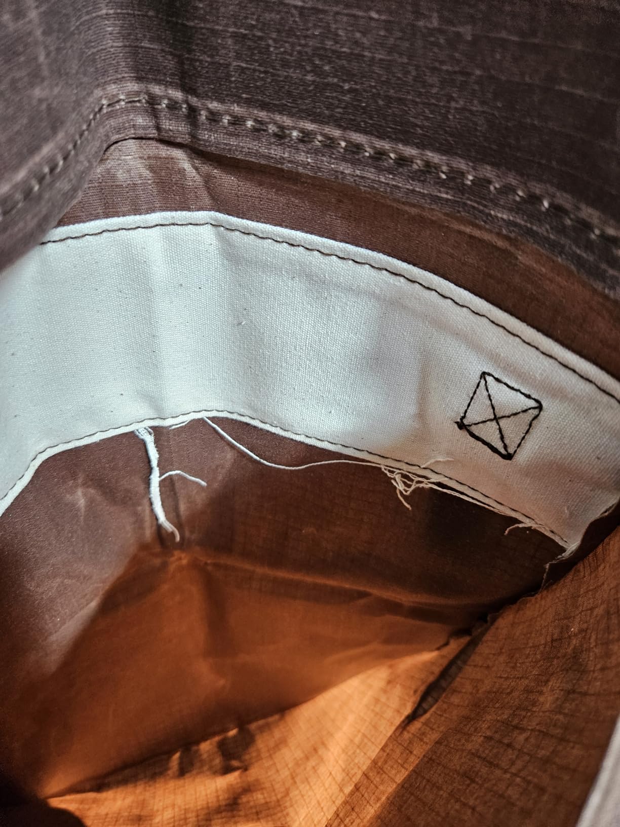 The Pathfinder School Durable Ripstop Waxed Canvas Bag - Haversack - Bushcraft Gear - Single Strap Hiking Pack Gathering Satchel - Pathfinder Survival Bushcraft Bag - 15