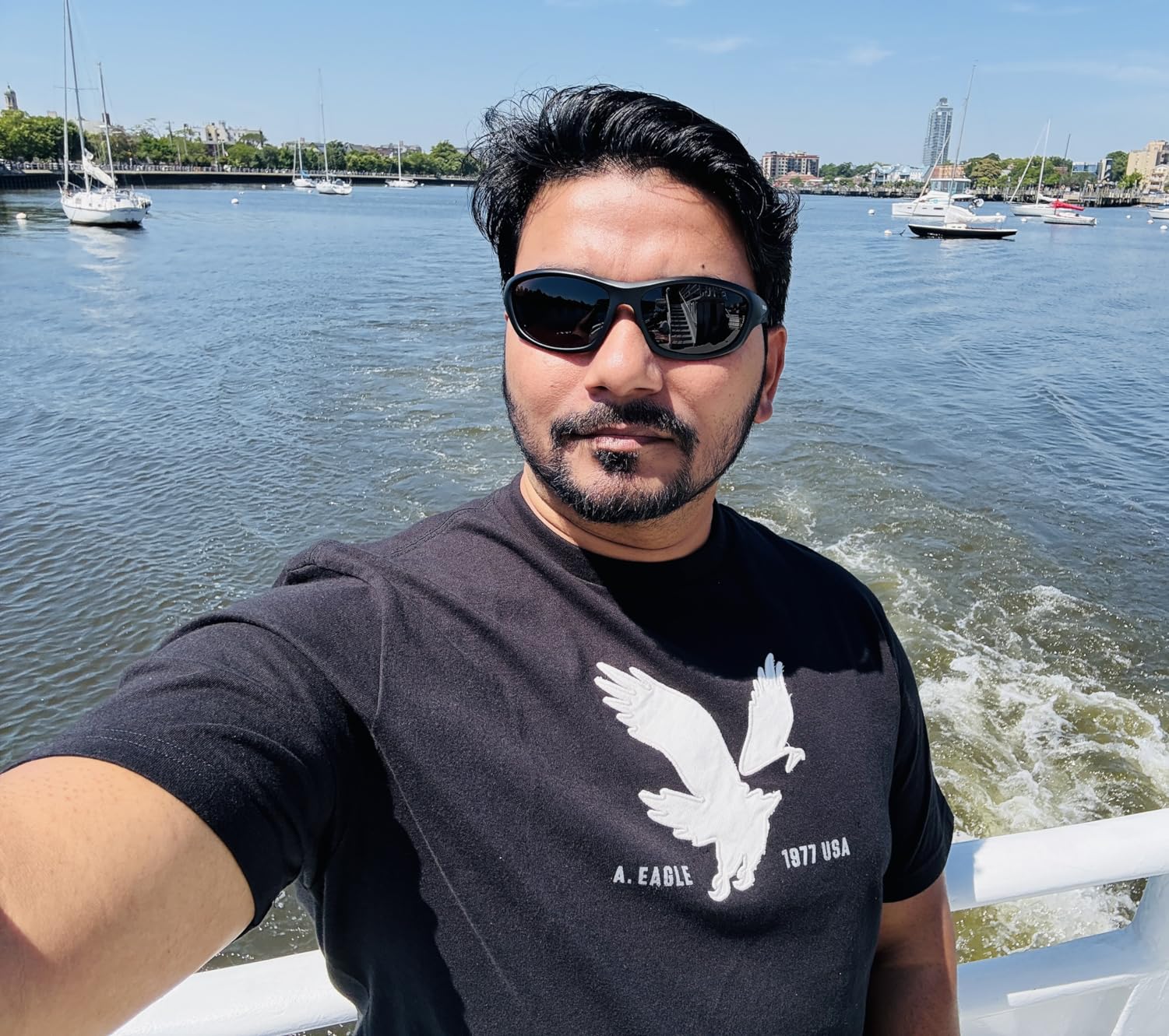 RIVBOS Polarized Sunglasses UV400 Protection for Men's and Women's Fishing, Cycling, and Outdoor Activities RB832 - Customer Photo 1