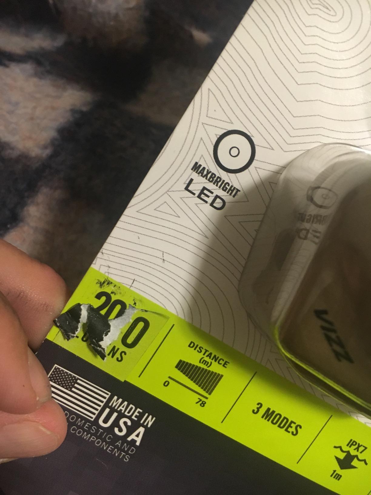 Princeton Tec Vizz Headlamp 550 Lumen Dimmable LED, IPX7 Water Resistance, Essential Outdoor Accessory for Hiking, Backpacking, Camping, Running, and Safety Preparedness, Black, New Version - Customer Photo 5