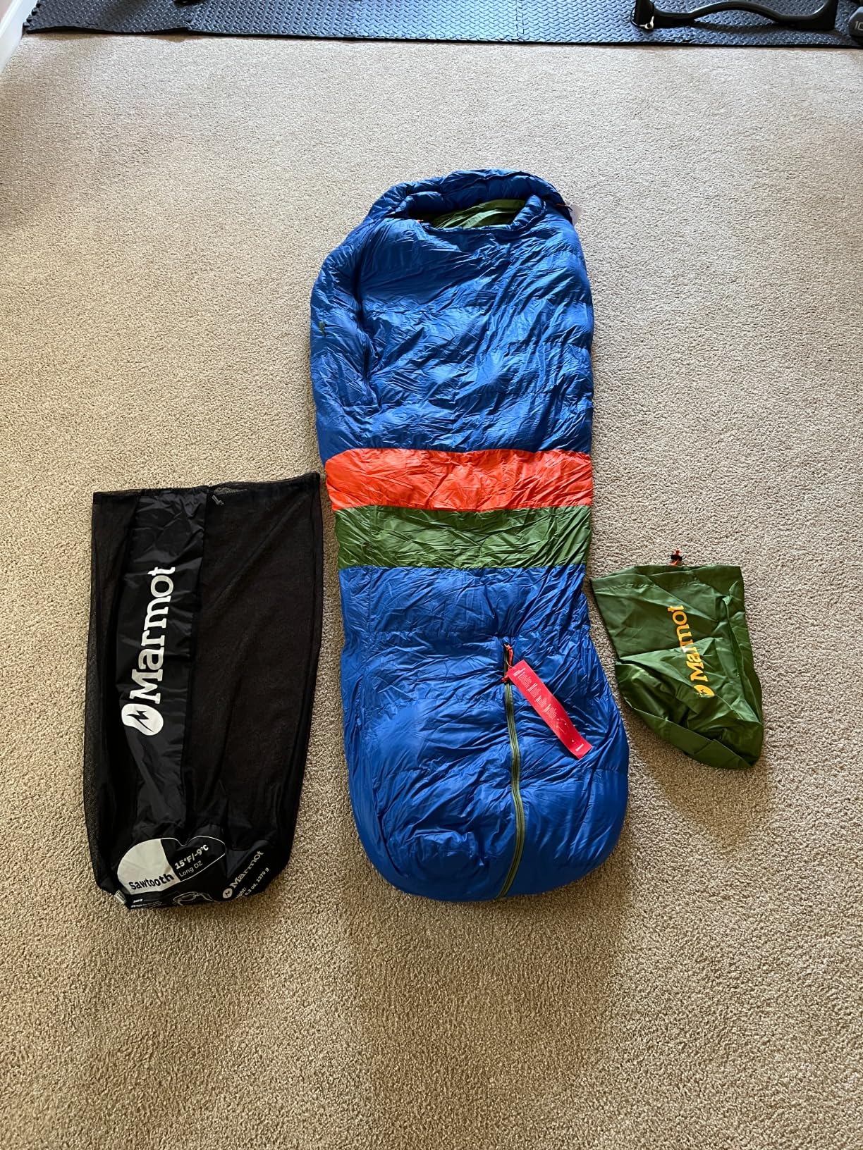 Marmot Men's Sawtooth Sleeping Bag - Customer Photo 2
