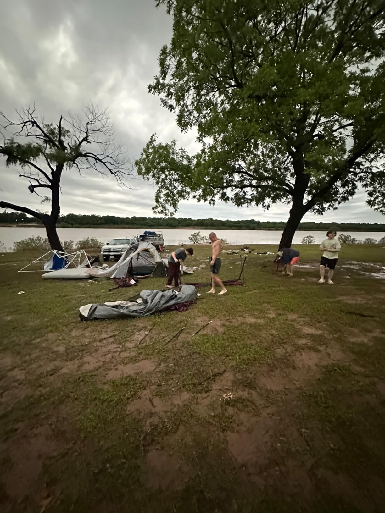 Slumberjack Aspen Grove 8 Person Hybrid Dome Family Camping Tent with 2 Rooms, Room Divider, Separate Entries, Full Fly, and Vestibule Storage - Customer Photo 2