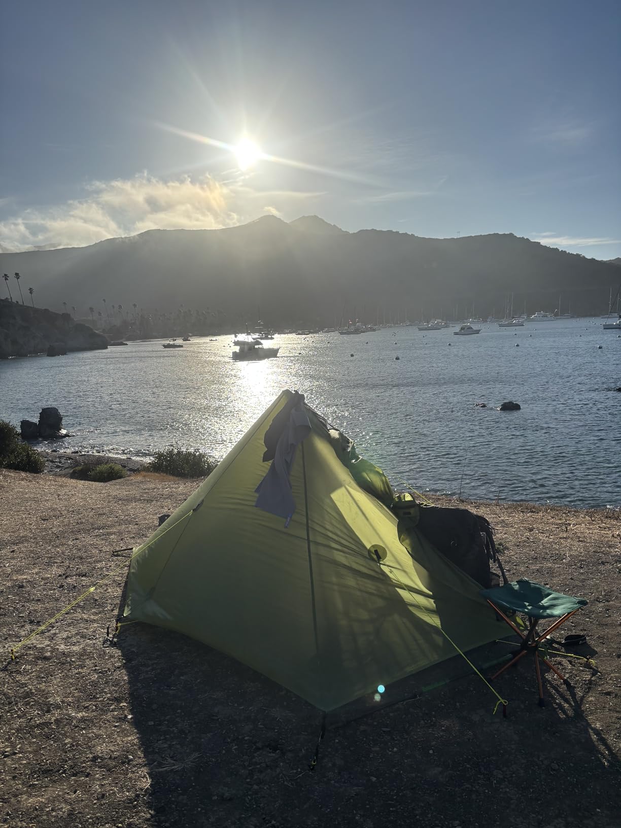 Night Cat Ultralight Tent 1 Person for Professional Backpacker Hiker 2 LBS Only Lanshan Backpacking Bivvy Ground Tent Heavy Rain Waterproof Trekking Pole Not Included - Customer Photo 1