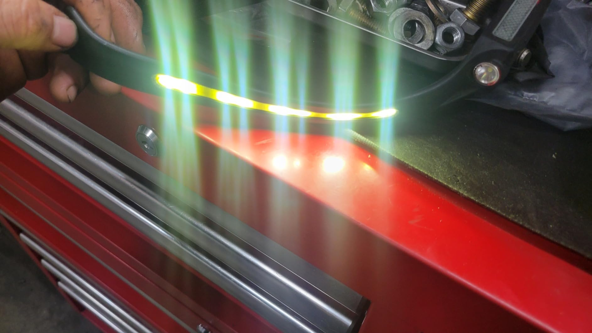 Headlamp Rechargeable, 230° Wide Beam Head Lamp LED with Motion Sensor for Adults - Camping Accessories Gear, Waterproof Head Light Flashlight for Hiking, Running, Repairing, Fishing, Cycling - Customer Photo 4