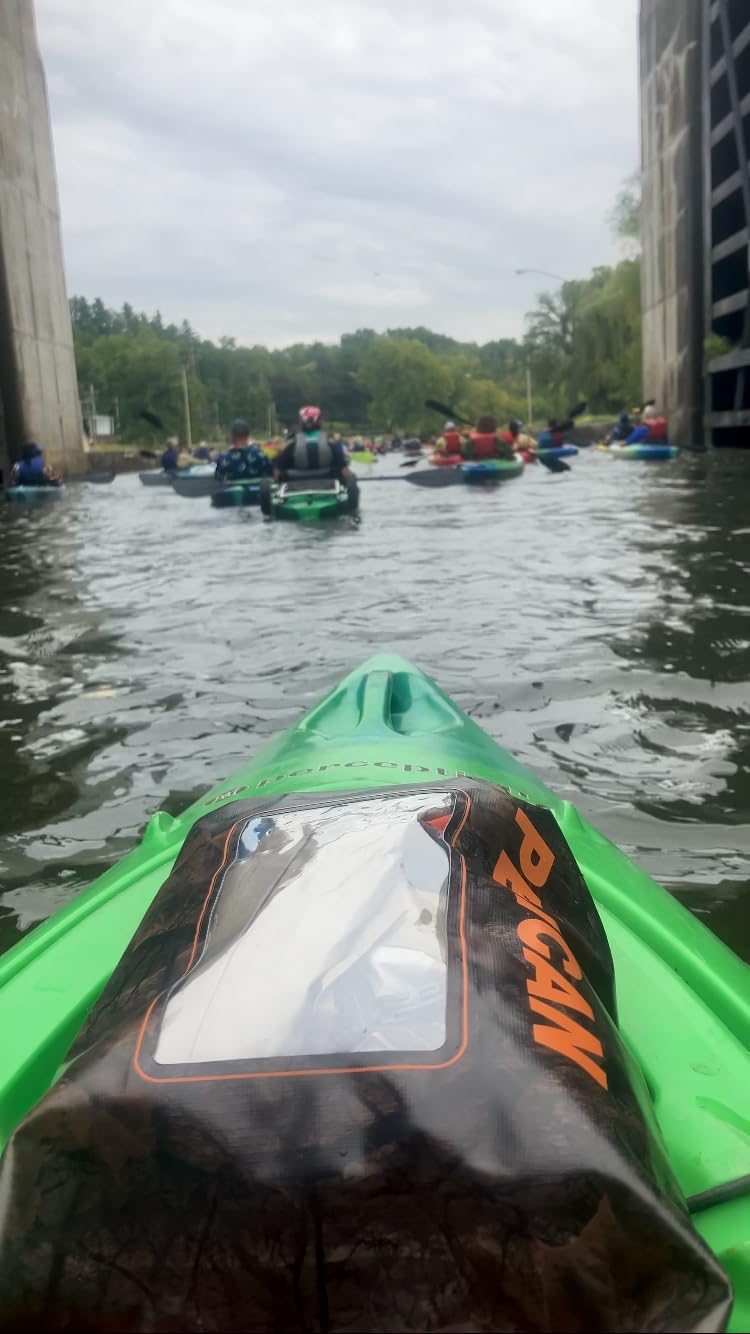 Pelican Marine IP68 Waterproof Dry Bag 2L - Roll Top Waterproof Backpack w/Phone Case/Pouch - Boating & Kayak Accessories - Customer Photo 1