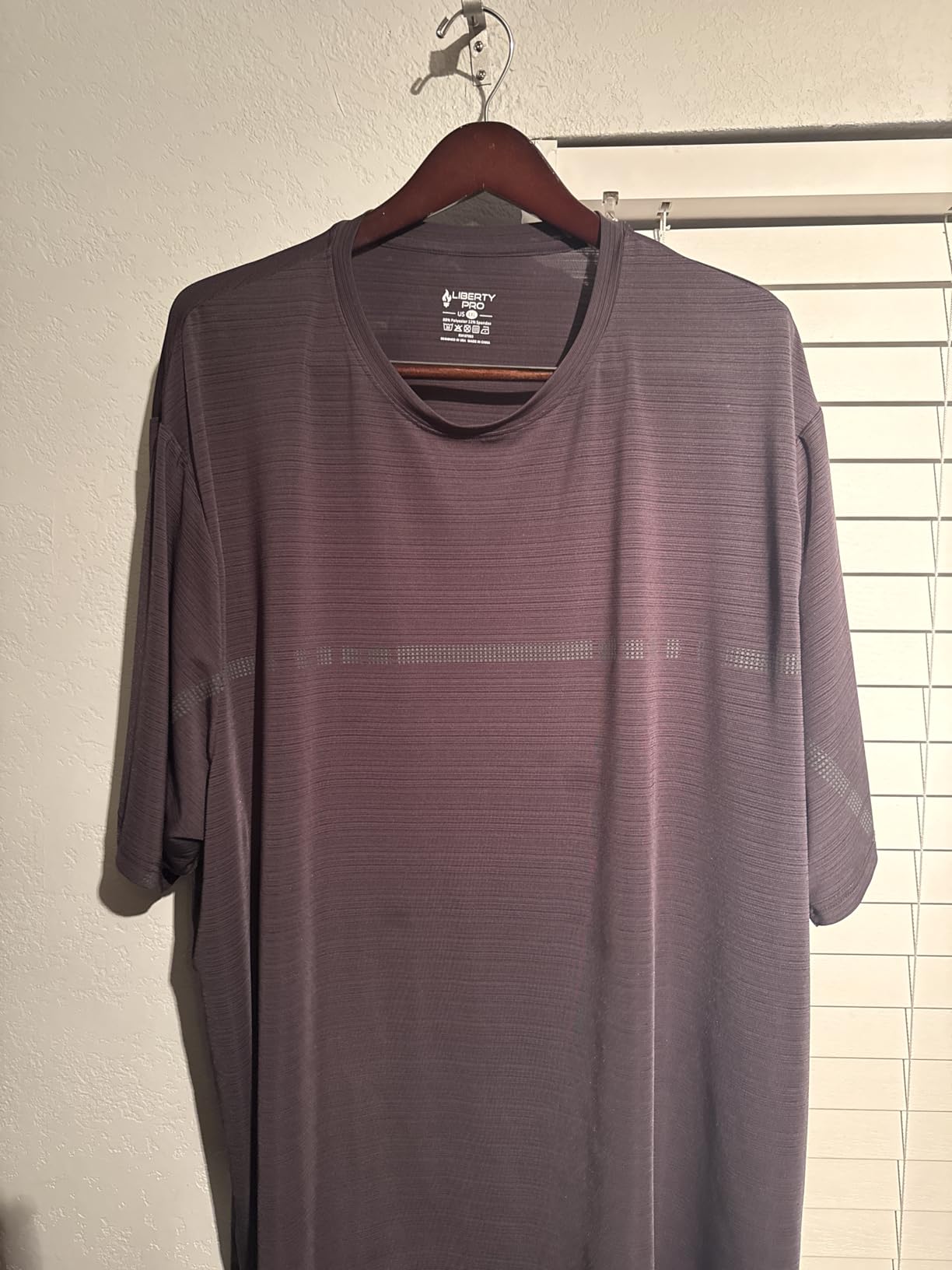 5 Pack Men's Active Quick Dry Crew Neck T Shirts | Athletic Running Gym Workout Short Sleeve Tee Tops Bulk - Customer Photo 3