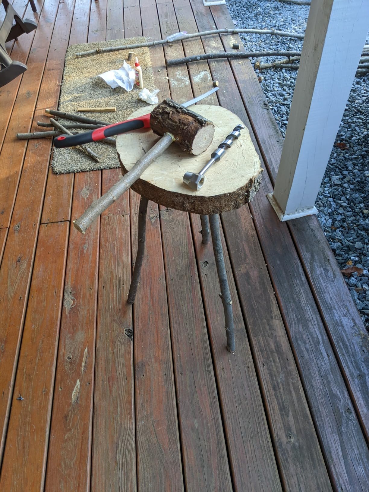 1 X 10 Upgrade Scotch Eye Wood Auger, Sharper Embedded Weld Hand Auger Wrench, Hexagon Bushcraft Hand Auger Wrench Drill Bit Set for Settlers Tool - Survival Hand Settlers Wrench, by MinliGUY Tool - Customer Photo 1