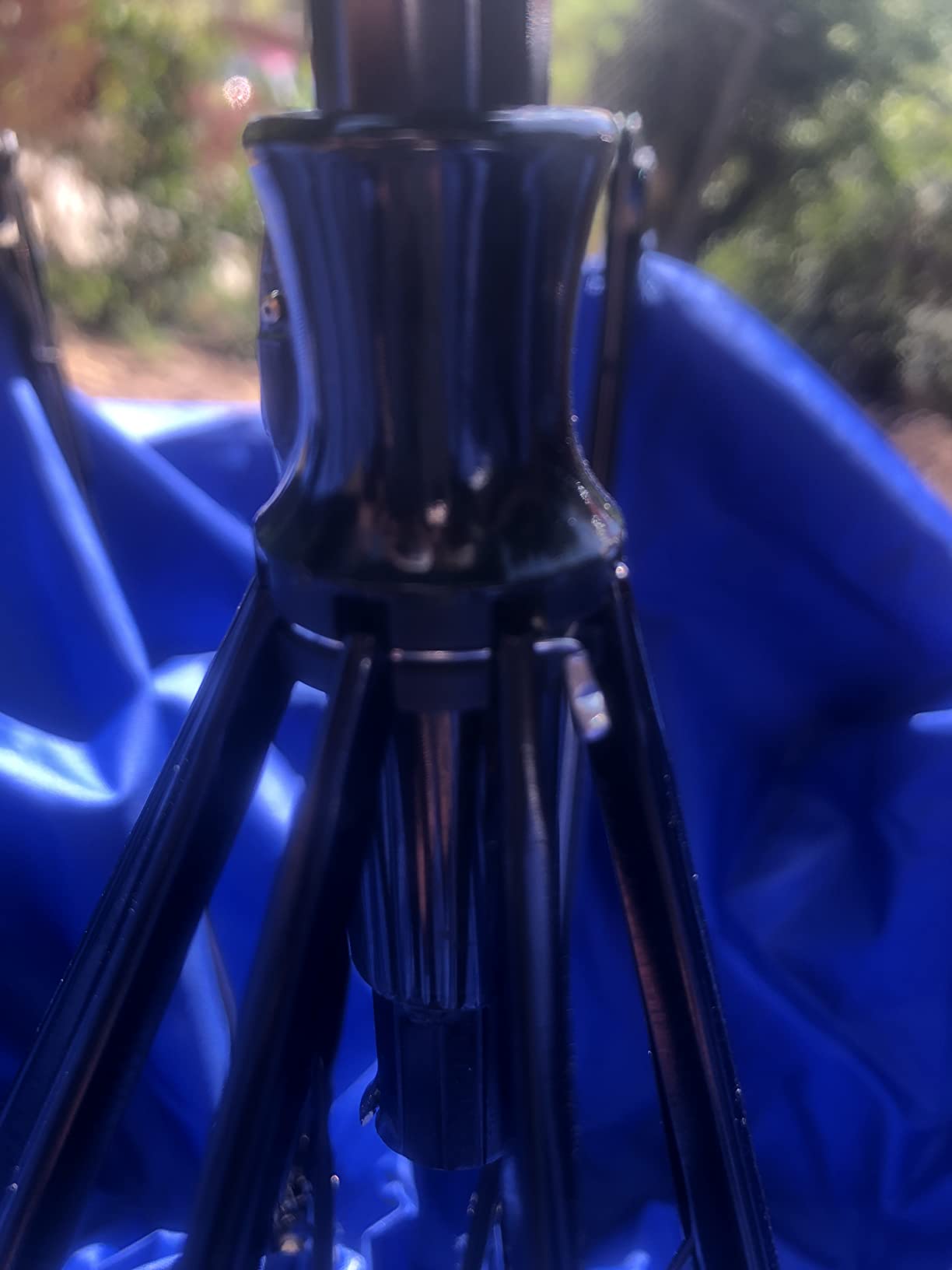 G4Free Liteflex Hiking Umbrella Mini Compact Ultralight Collapsible Reflective Silver Trekking Backpacking Umbrella - Customer Photo 1