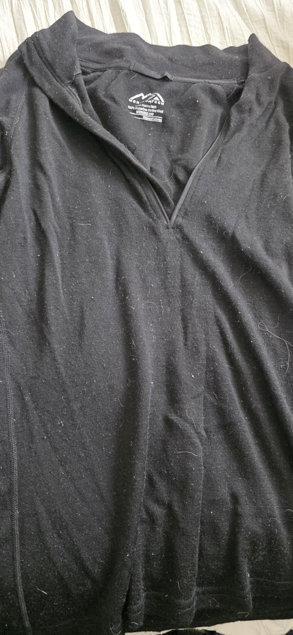 Merino Wool Base Layer Women - 100% Merino Half Zip Sweater Women Lite, Midweight, Heavyweight Thermal Shirts and Socks - Customer Photo 4