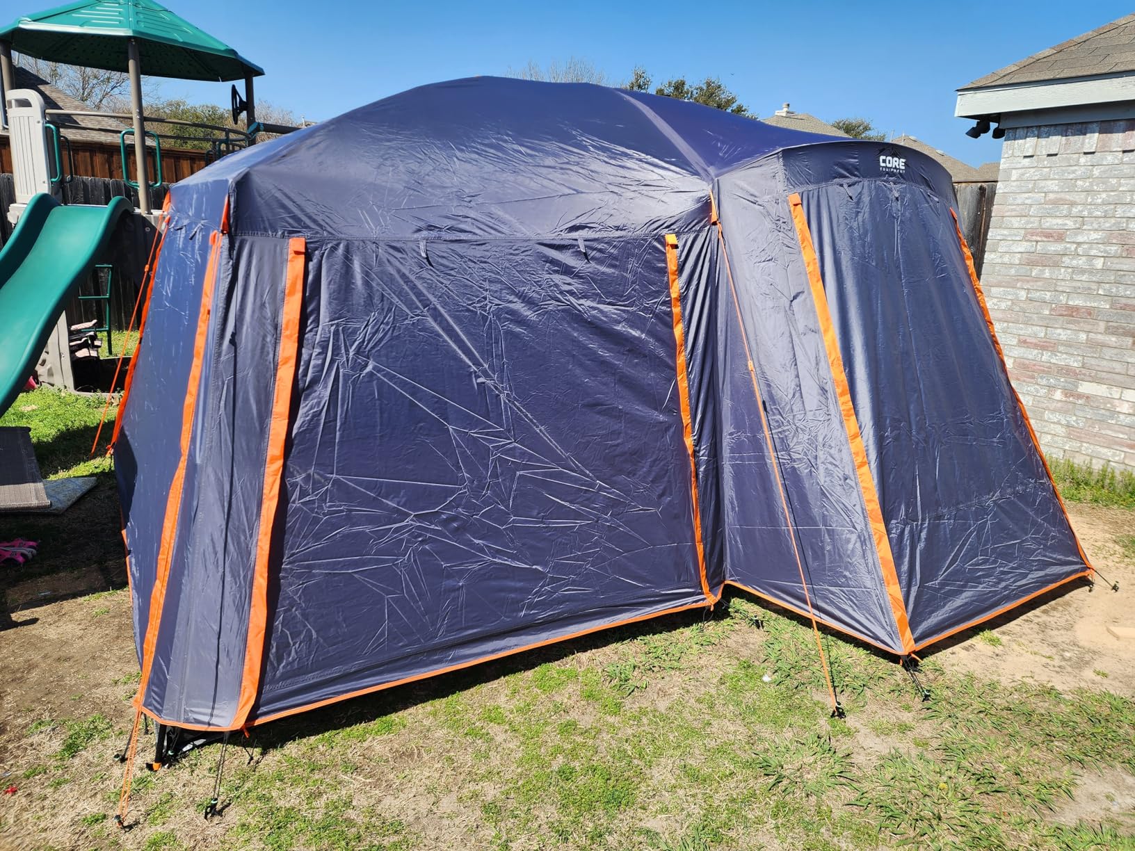 CORE Tent for Family Camping | 10 Person / 11 Person / 12 Person Large Multi Room Cabin Tents for Car Camping & Outdoor Adventures - Customer Photo 2