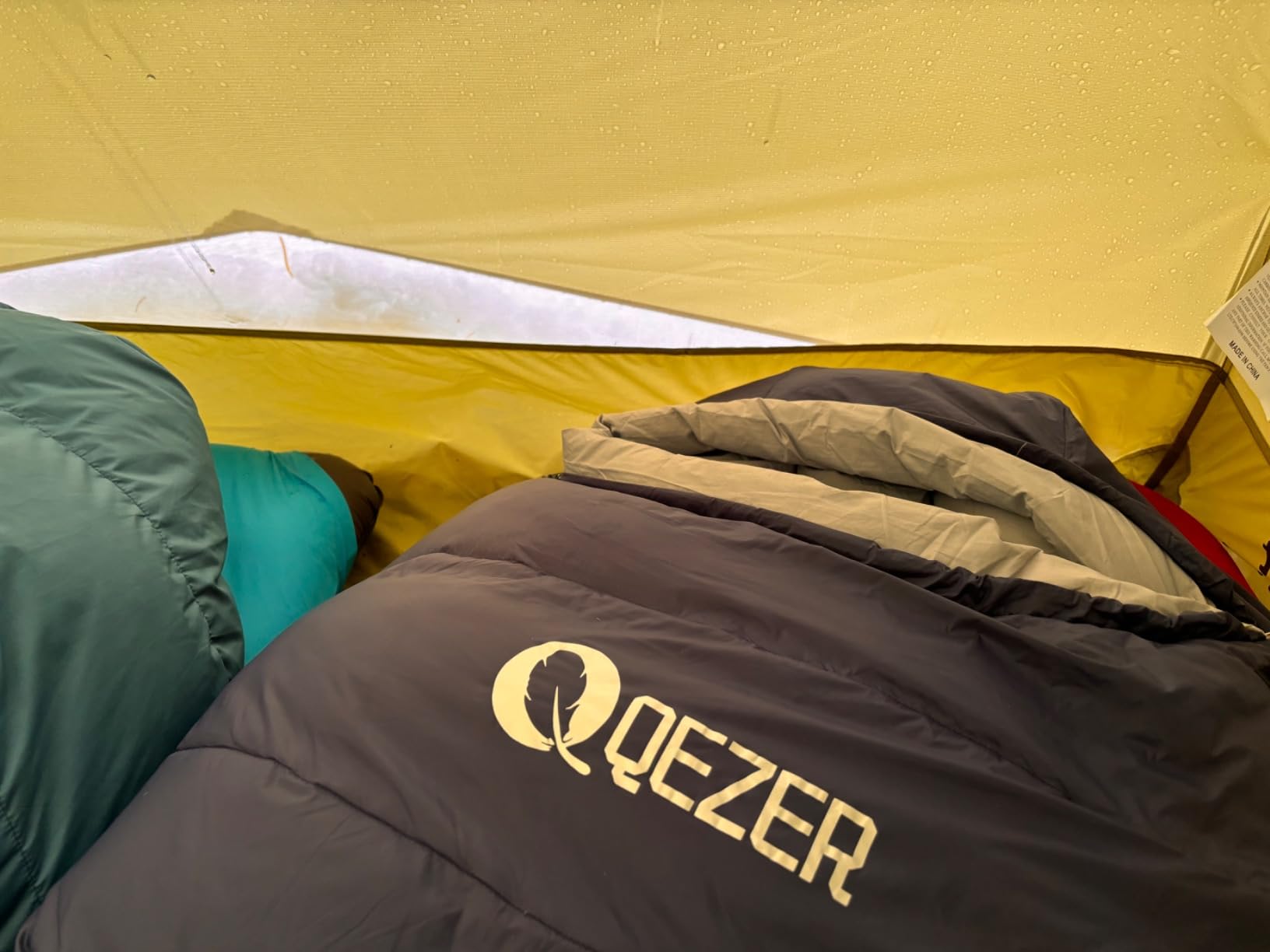 Down Sleeping Bag for Adults 0°F 10°F 15°F 20°F Backpacking Sleeping Bag for Cold Weather with Compression Sack - Customer Photo 2