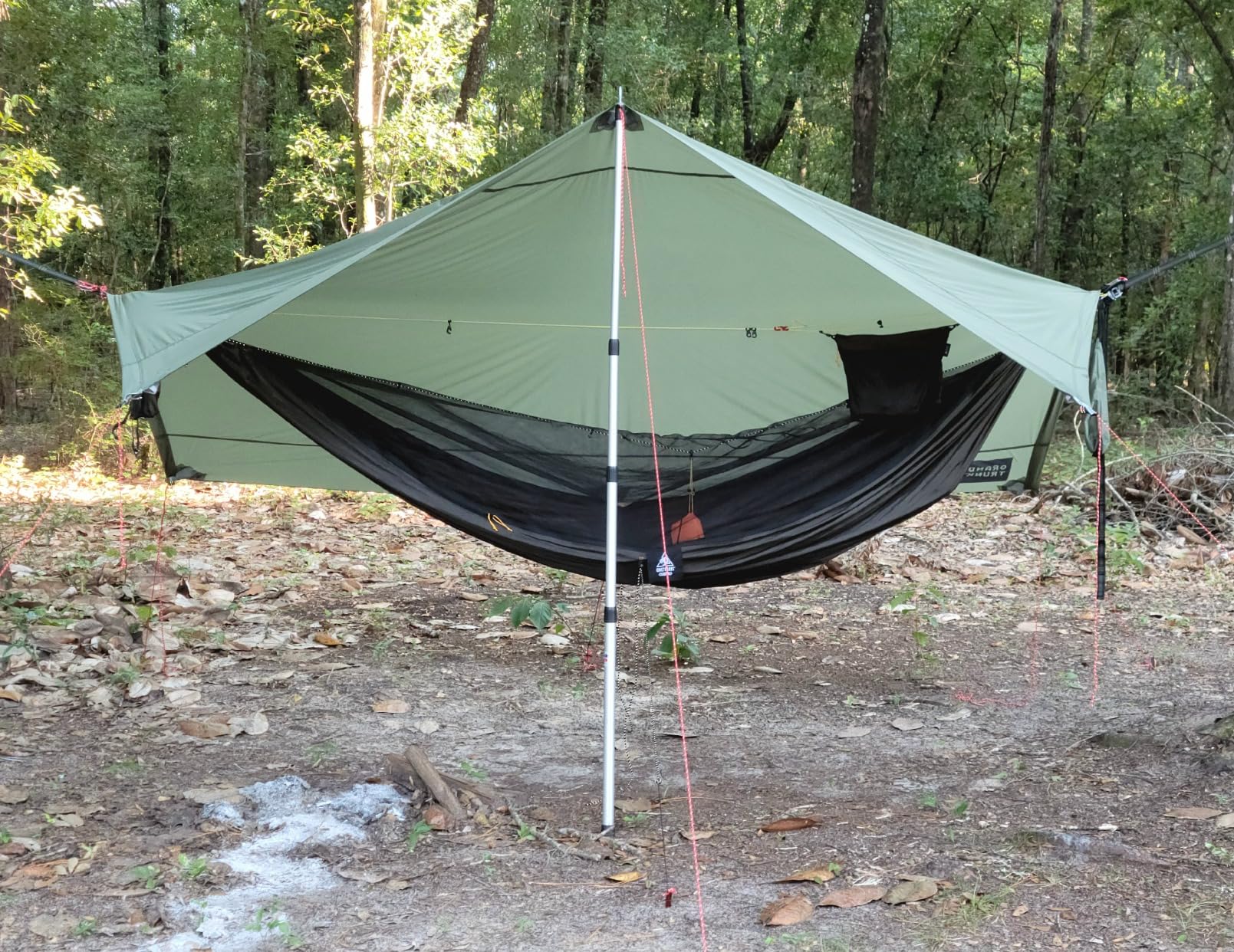 OneTigris KOMPOUND Camping Hammock with Net, Lightweight Portable Hammock with Warm Internal Cover & Tree Friendly Straps for Backpacking, Camping, Hiking, Travel, Beach, Backyard - Customer Photo 2