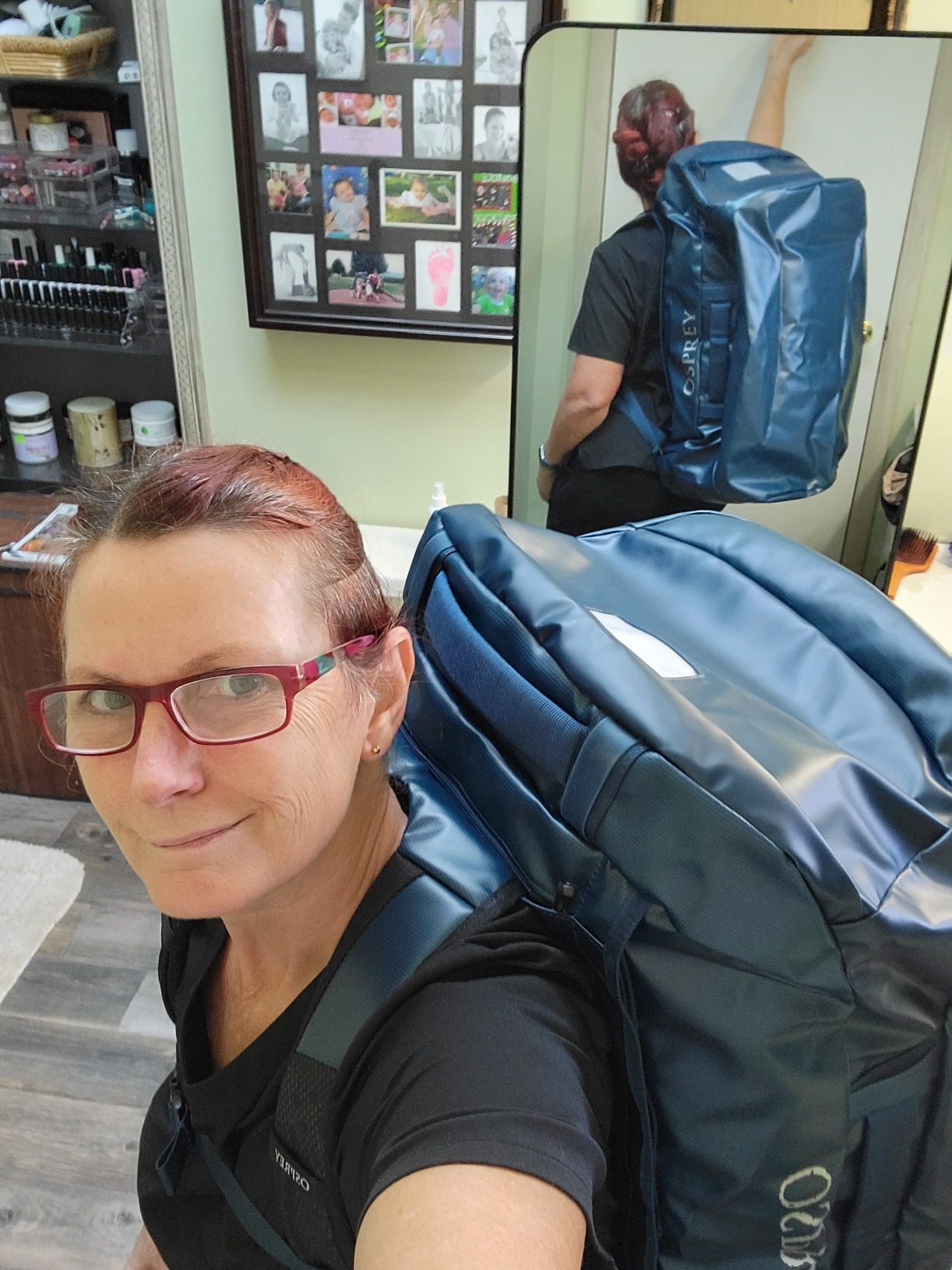 Osprey Transporter 40L Travel Duffel Bag, Black - Customer Photo 2