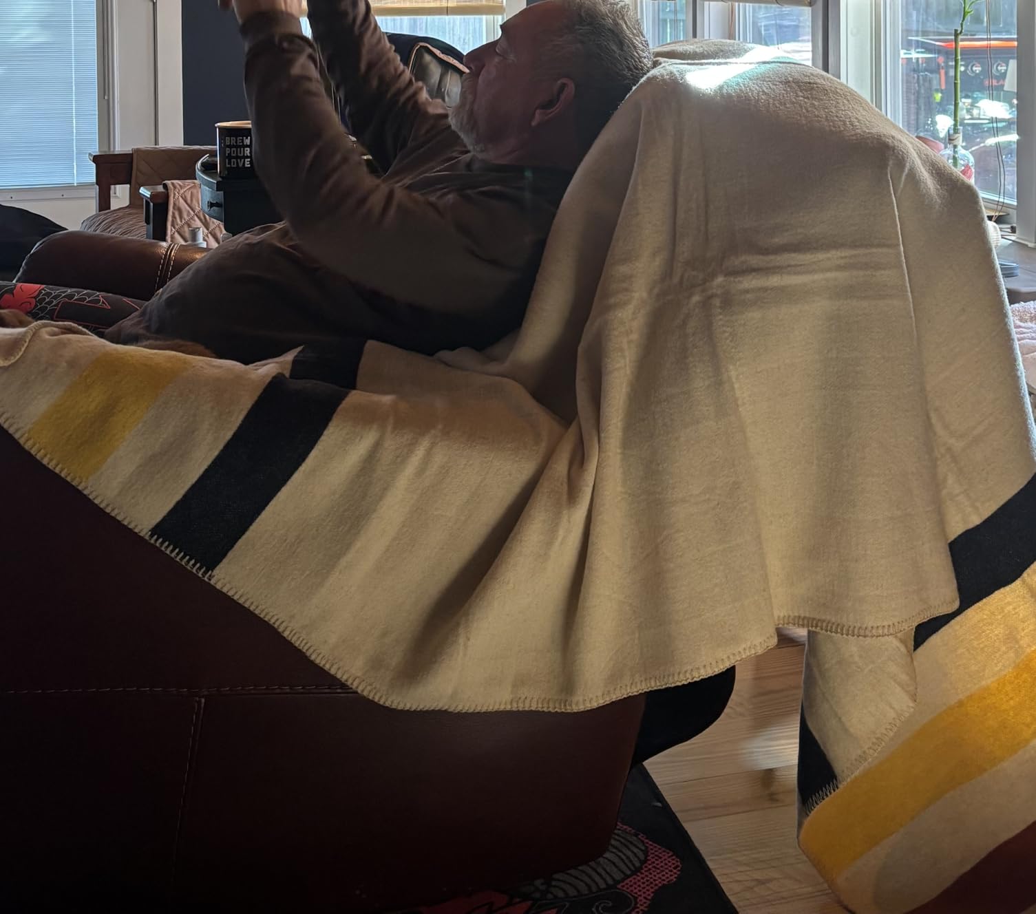 Chubbuck 100% Wool Blanket Camping (60