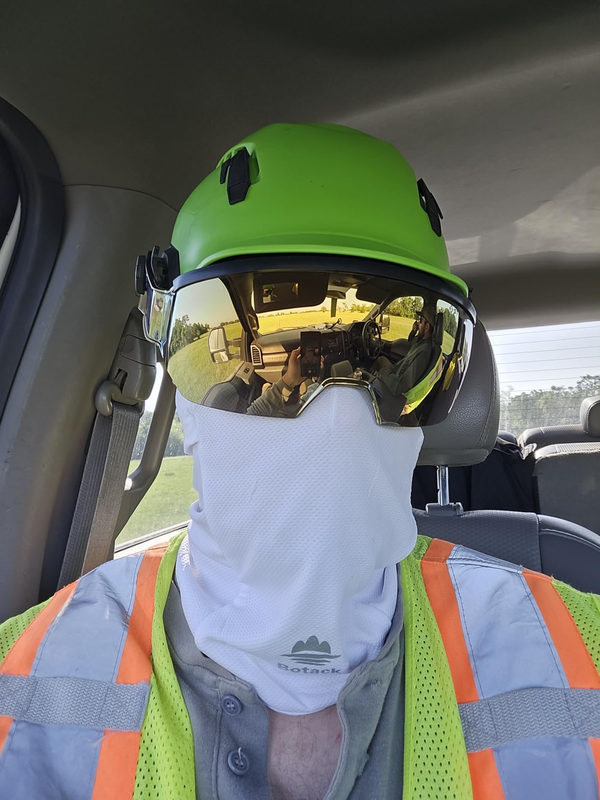 STUDSON SHK-1 Vented Safety Helmet - Customer Photo 2