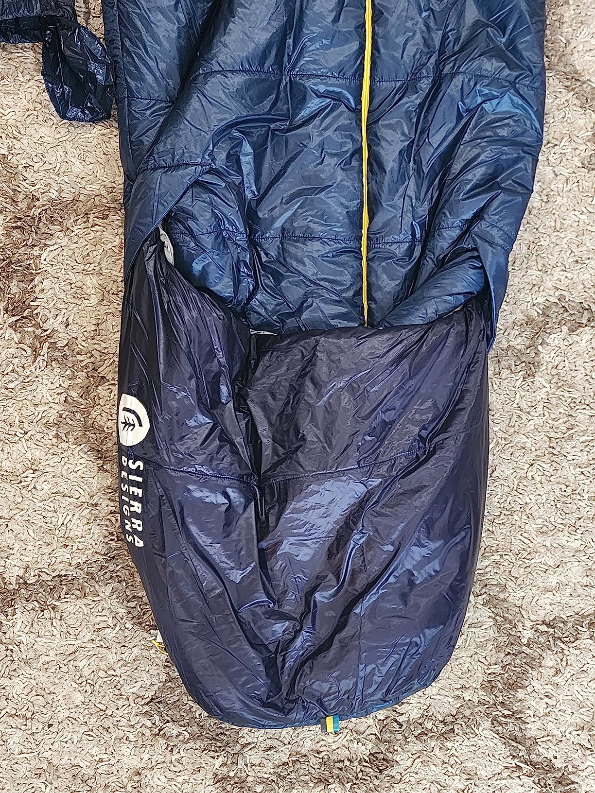 Sierra Designs Elemental 35 Quilt Sleeping Bag, 100% Recycled Synthetic Insulation, Sleeping Pad Clips (2023) - Customer Photo 3