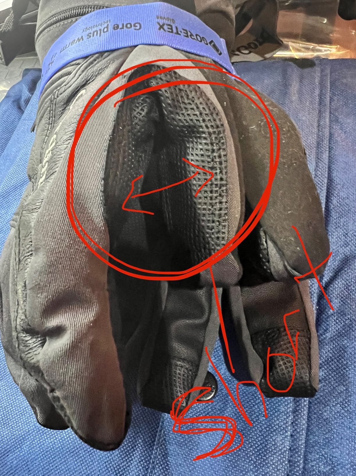 Gordini Mens Gore-tex Storm Glove - Customer Photo 3