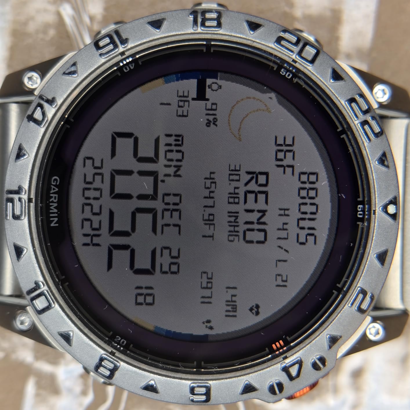 Garmin fēnix 7X Pro Sapphire Solar, Multisport GPS Smartwatch, Built-in Flashlight, Solar Charging Capability, Black - Customer Photo 1