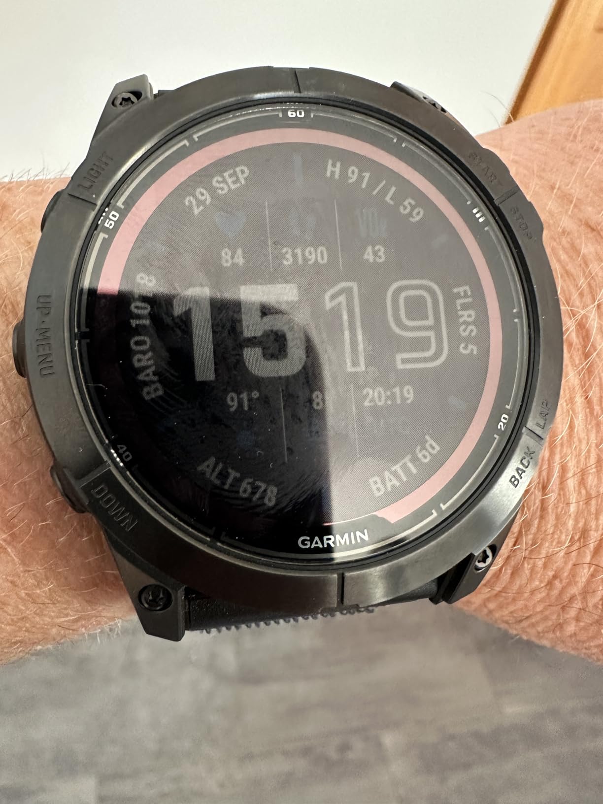 Garmin fēnix 7 Pro Sapphire Solar, Multisport GPS Smartwatch with Built-in Flashlight - Customer Photo 2