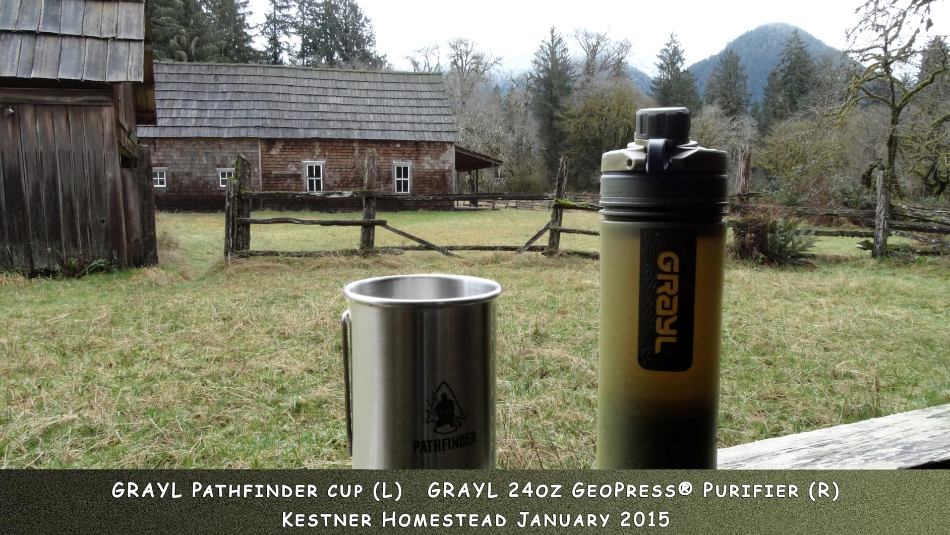 GRAYL GeoPress 24 oz Water Purifier Bottle - Filter for Hiking, Camping, Survival, Travel - Customer Photo 2