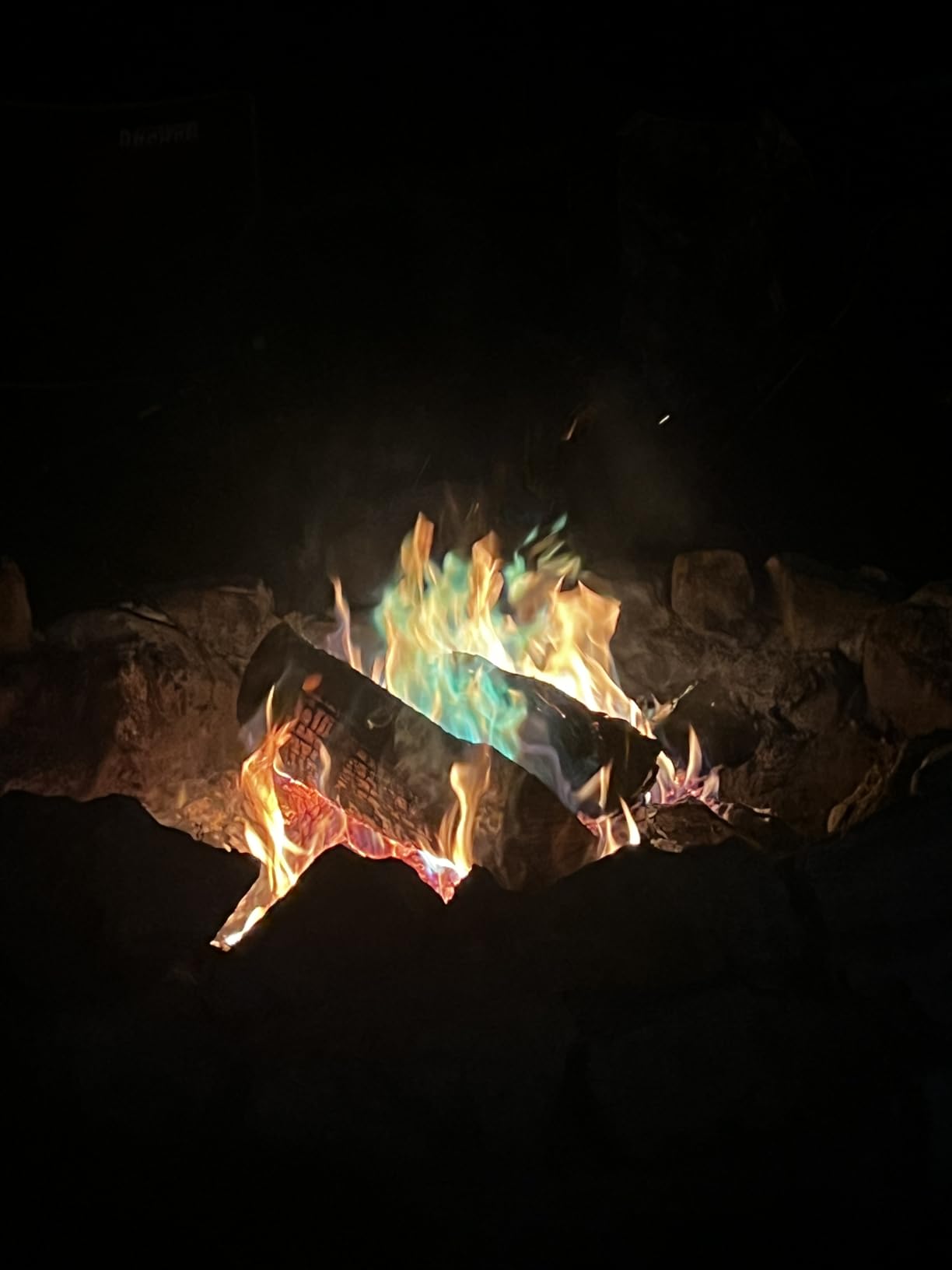 MEKER Fire Color Changing Packets - Fire Pit, Campfires, Outdoor Fireplaces, Bonfire - Fire Color - Perfect Fire Camping Accessories for Kids & Adults (12 Pack) - Customer Photo 1