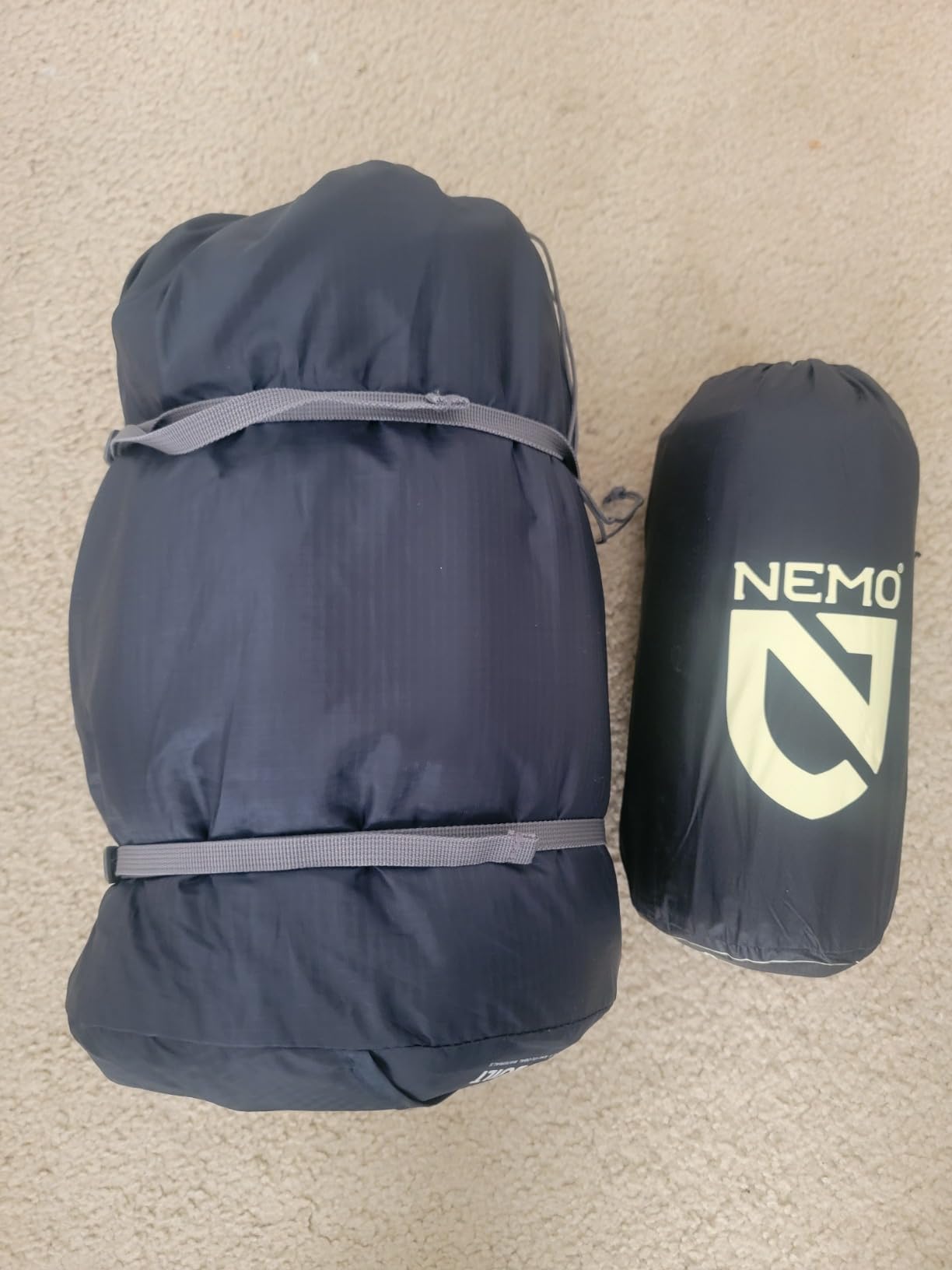 NEMO Tensor Extreme Conditions Sleeping Pad - Regular (72x20) - Black/Birch Bud/Citron - Customer Photo 1
