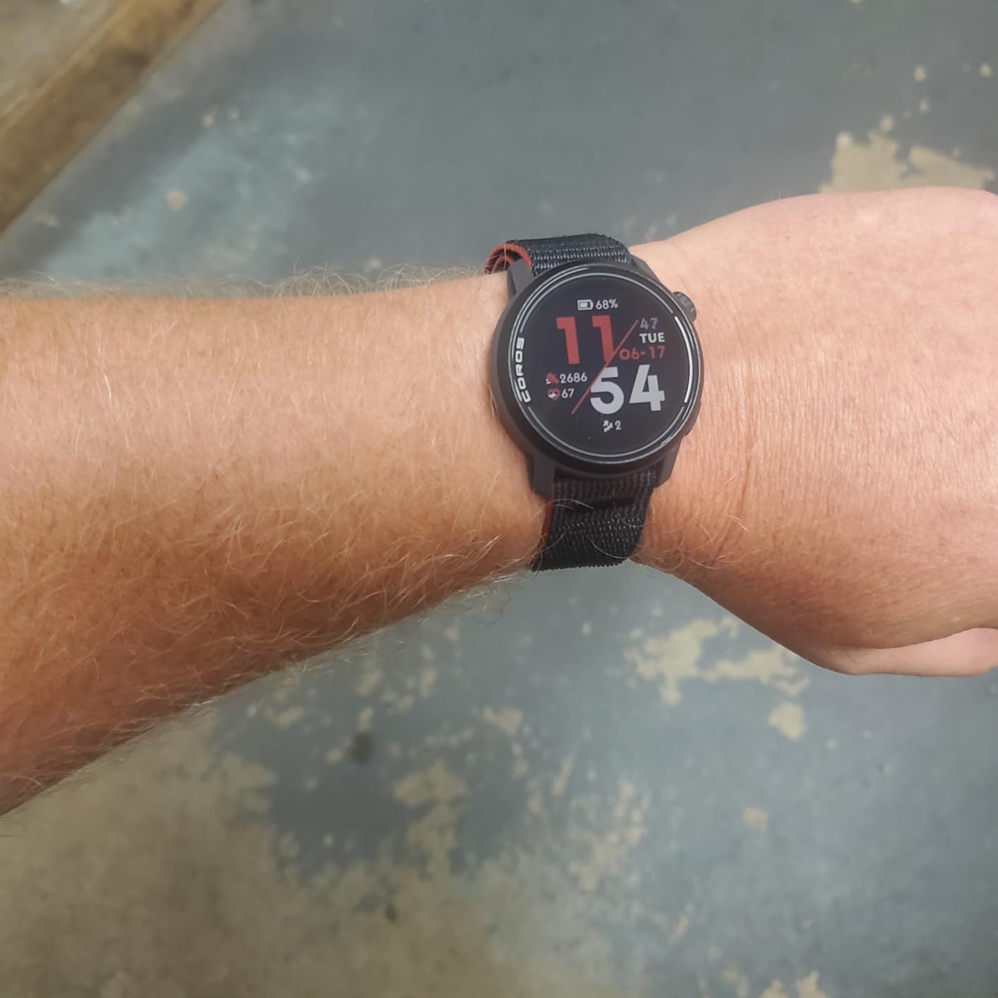 COROS PACE 3 GPS Sport Watch–Lightweight, Comfortable Running Watch, 17-Day Battery Life, Accurate GPS, Heart Rate Monitor, Navigation, Sleep Tracking, Training Plan, Run, Bike - White Silicone - Customer Photo 4