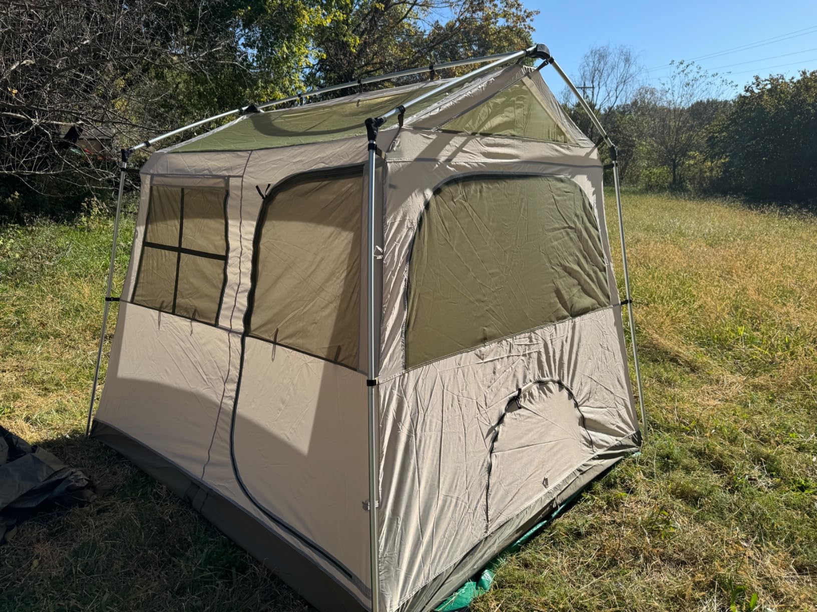 Naturehike Village Instant Tent, 4 Person 8 Person Camping Tent with Full Rainfly, Waterproof Large Cabin Tents for Car Camping - Customer Photo 2