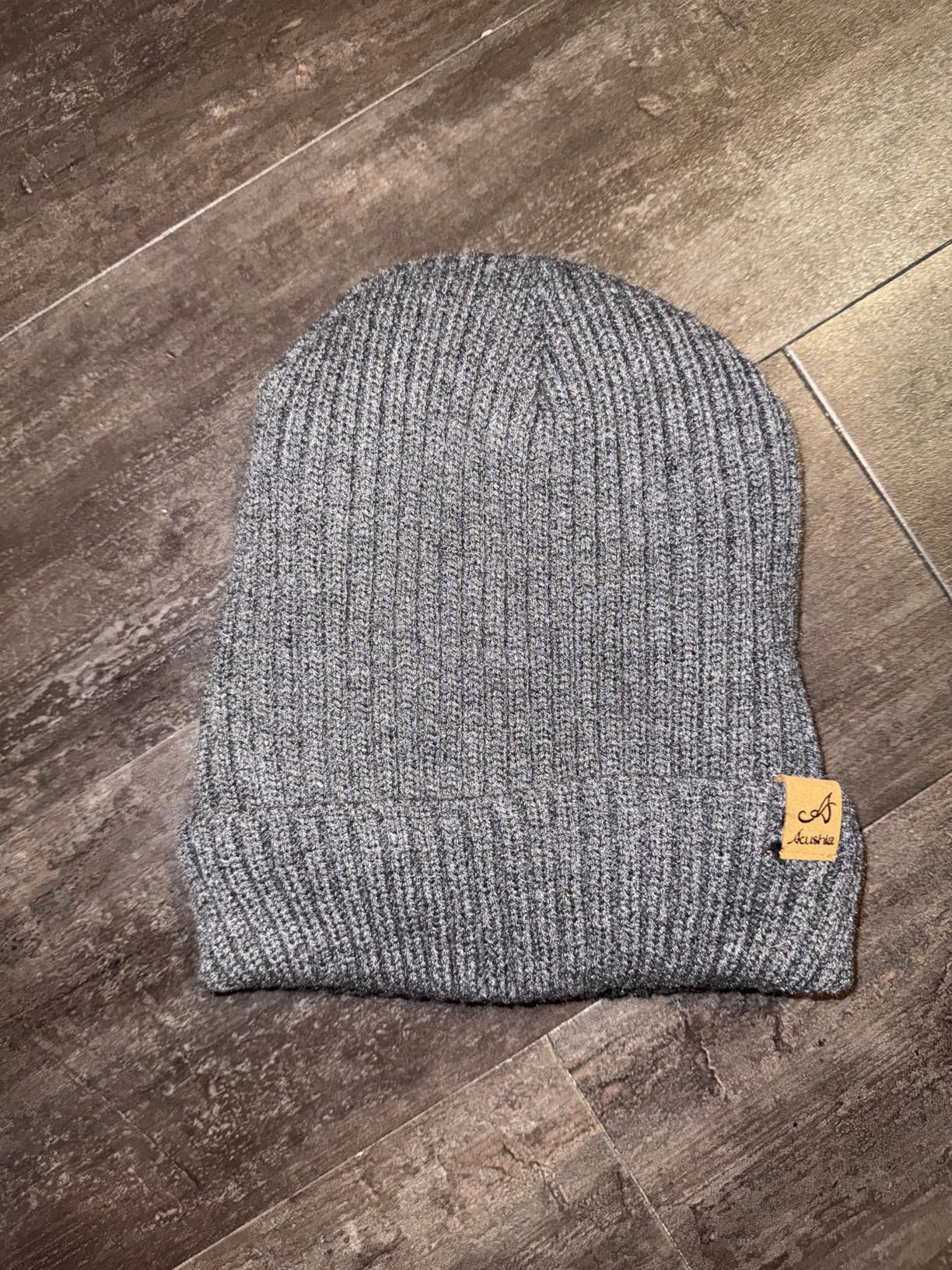 ACUSHLA Waterproof Windproof Cuff Beanie - Thick Fleece Lined Knit Winter Hat for Men & Women Warm Watch Cap for Cold Weather - Customer Photo 5