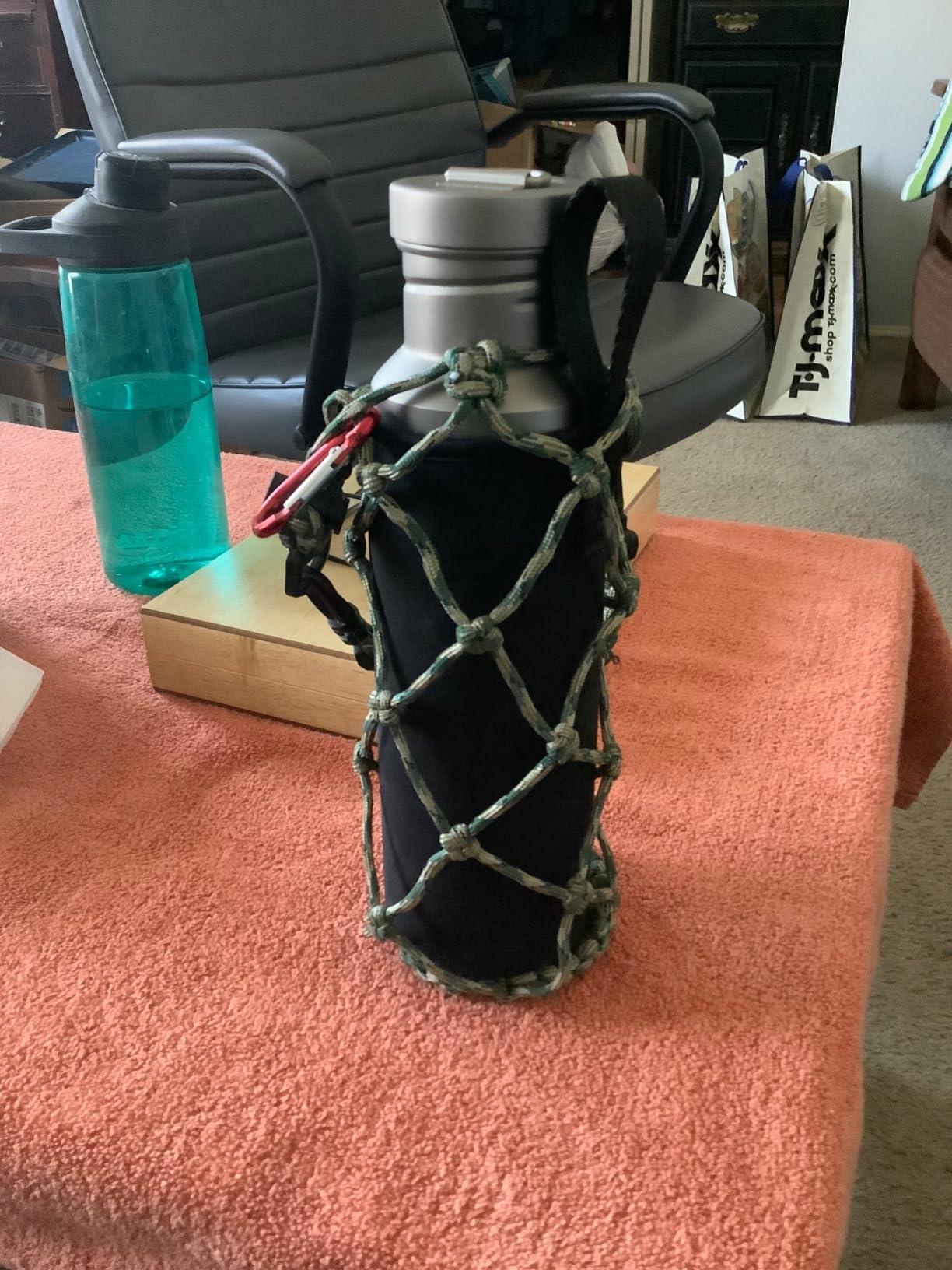 Boundless Voyage Titanium Water Bottle with Lid Wide Mouth Leak-Proof Reusable Sport Drinking Bottle for Camping Hiking Climbing Running Tea Coffee (750ml) - Customer Photo 3